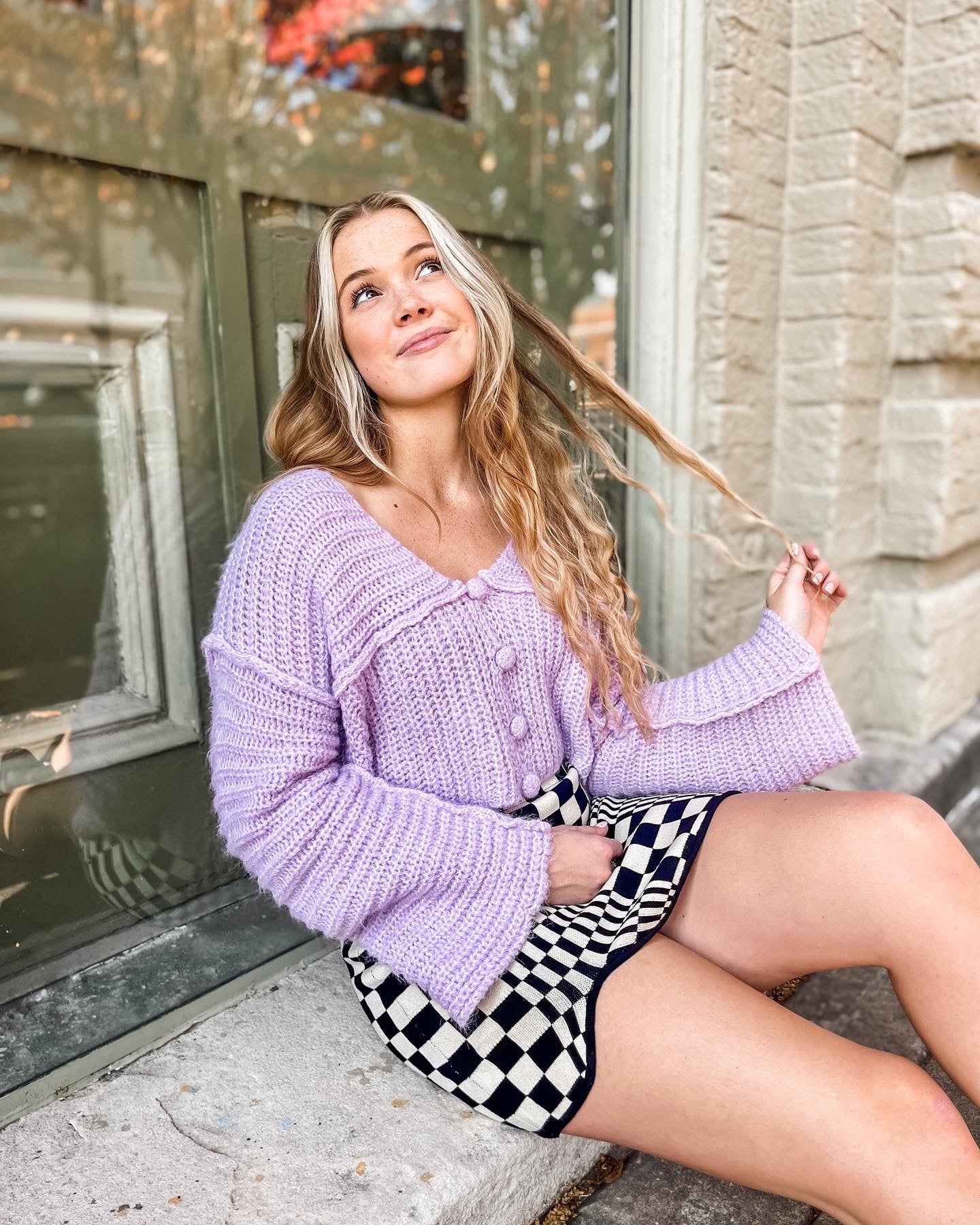 Lovely Lilac Cropped Cardigan - Shop Now!