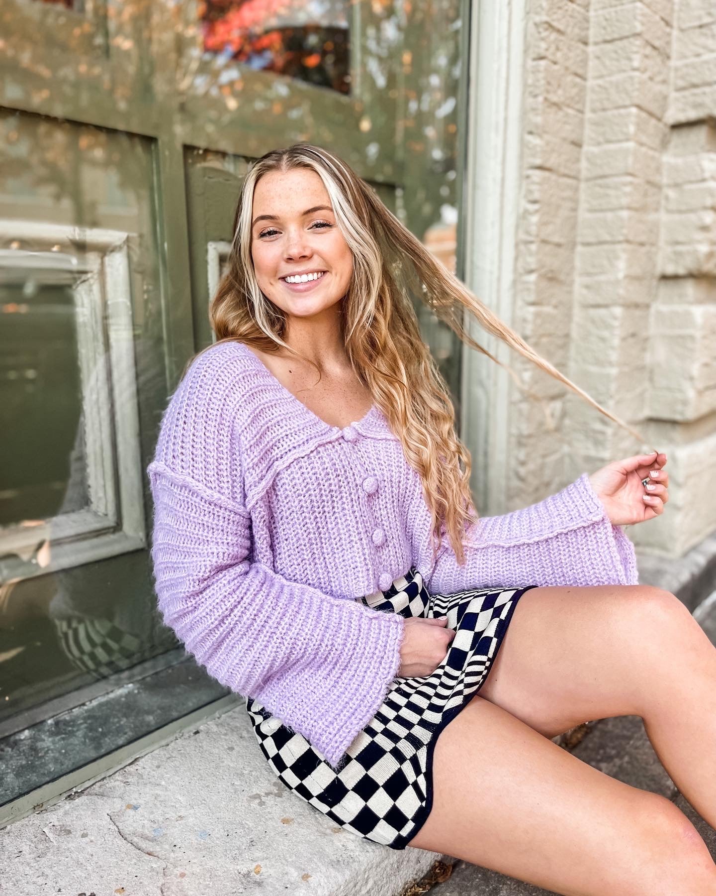 Lovely Lilac Cropped Cardigan - Shop Now!