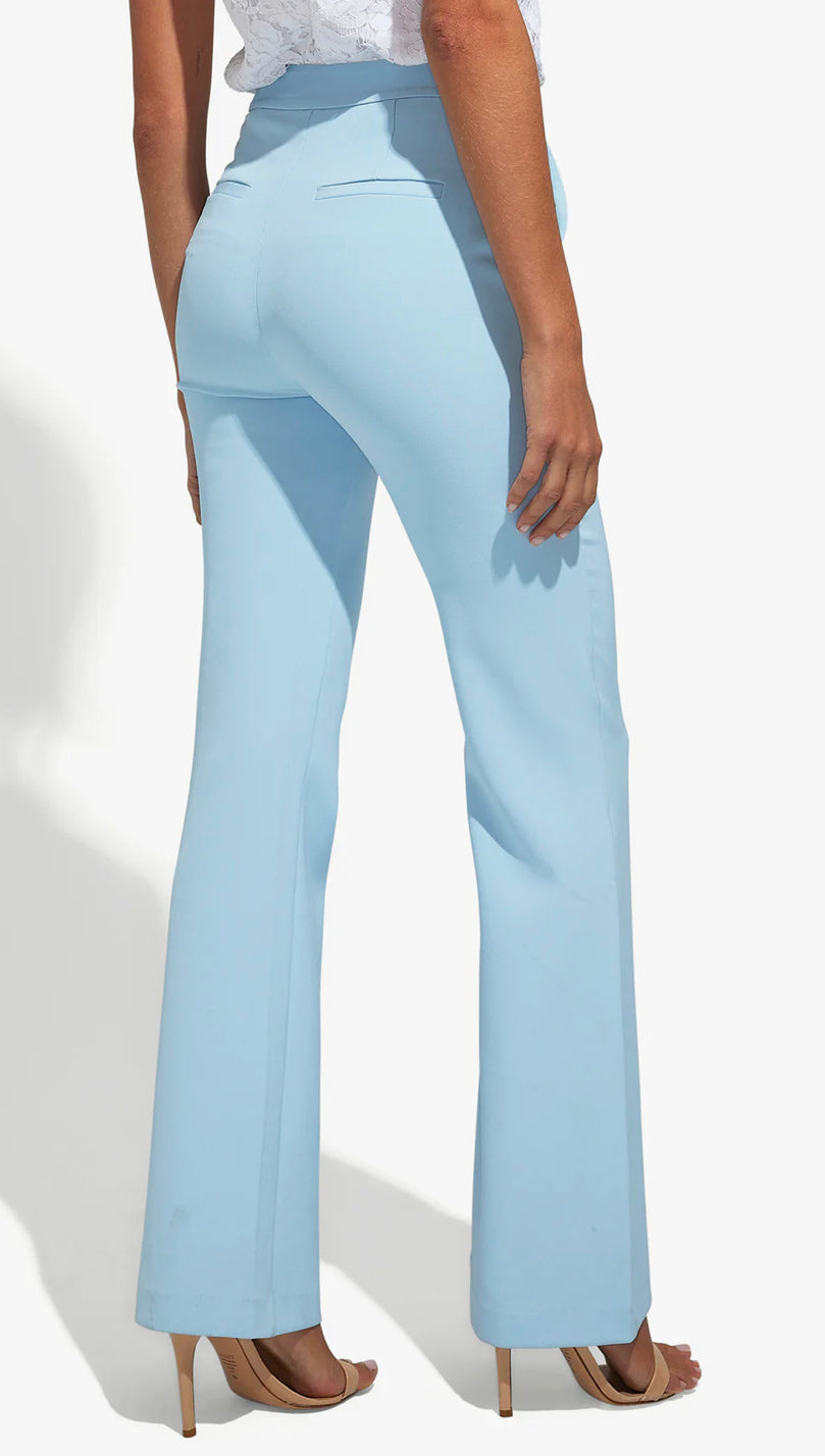 Lucca Crepe Pant - French Blue - Shop now.