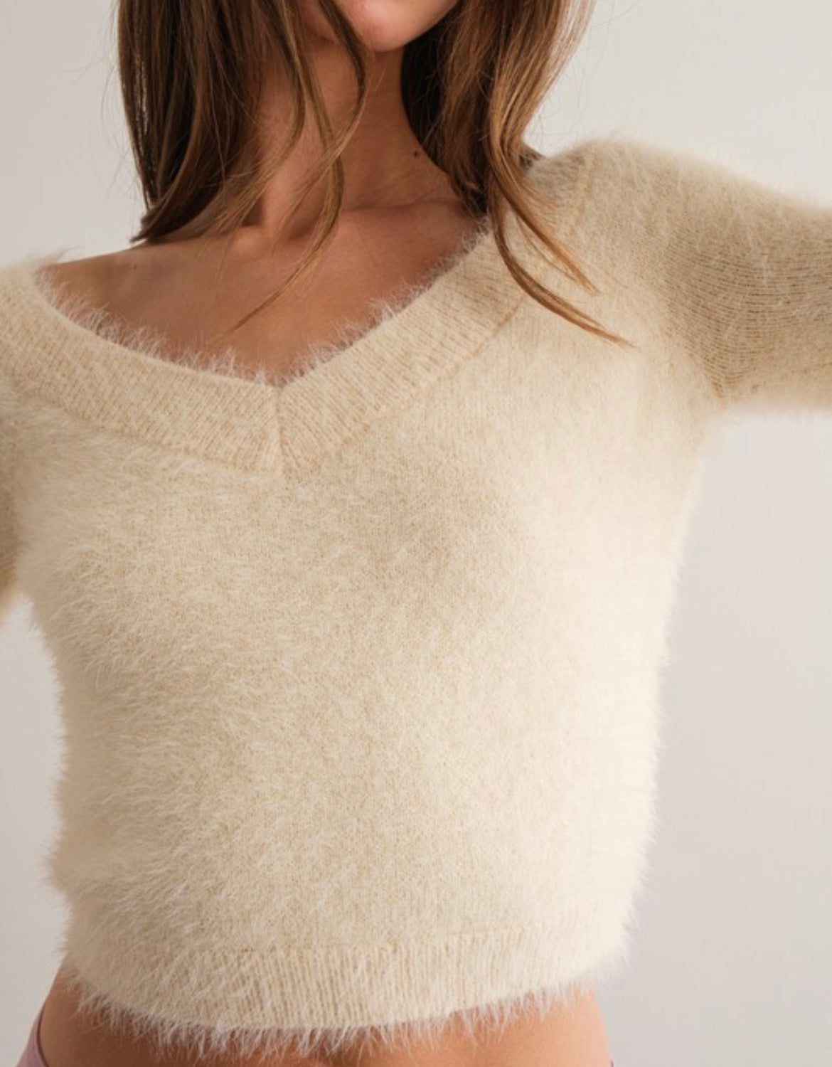 Lucille sweater top - Google SEO result: Cozy sweater top - Lucille Collection