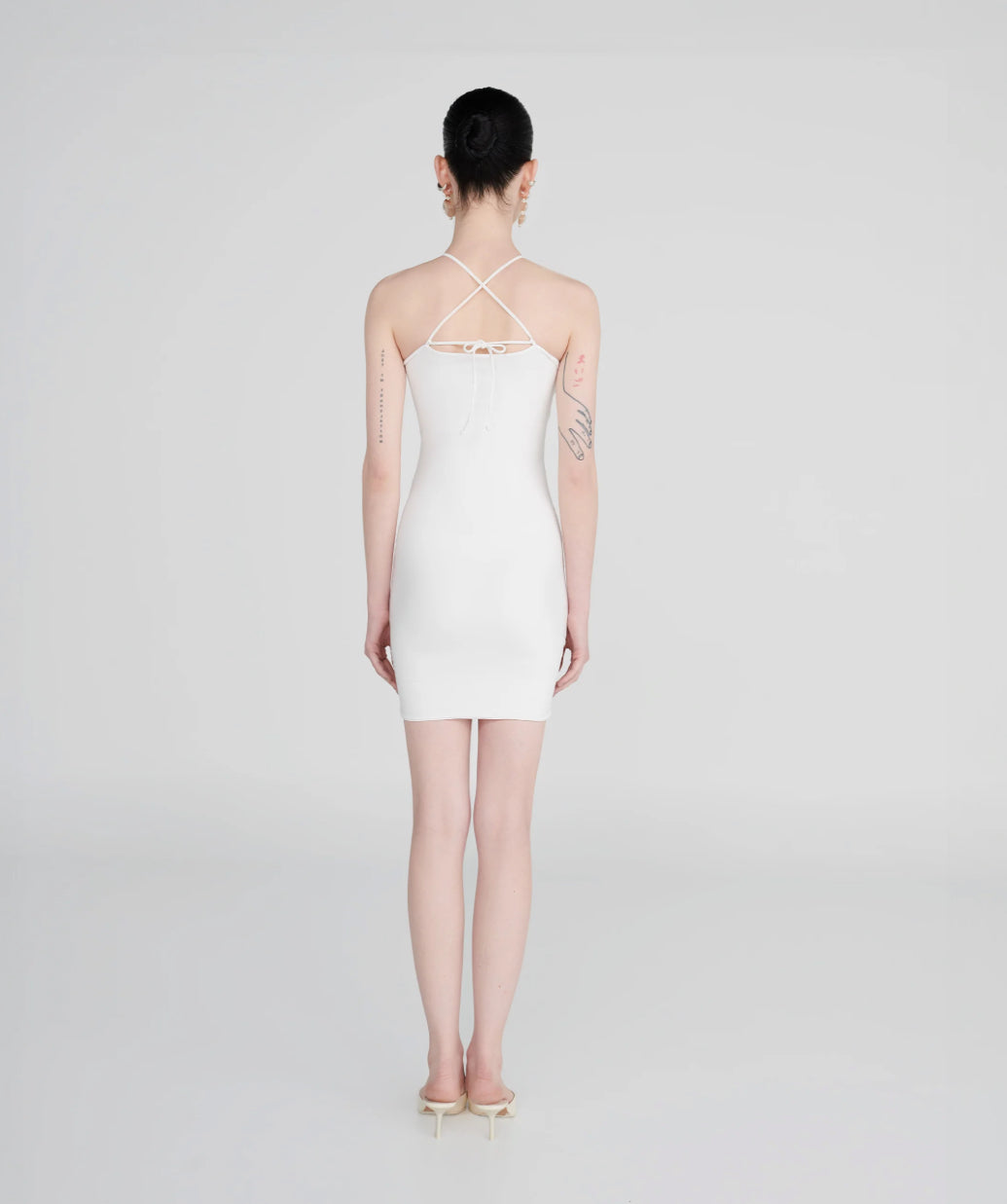 Maygel Coronel Coari White Mini Dress - Shop Now