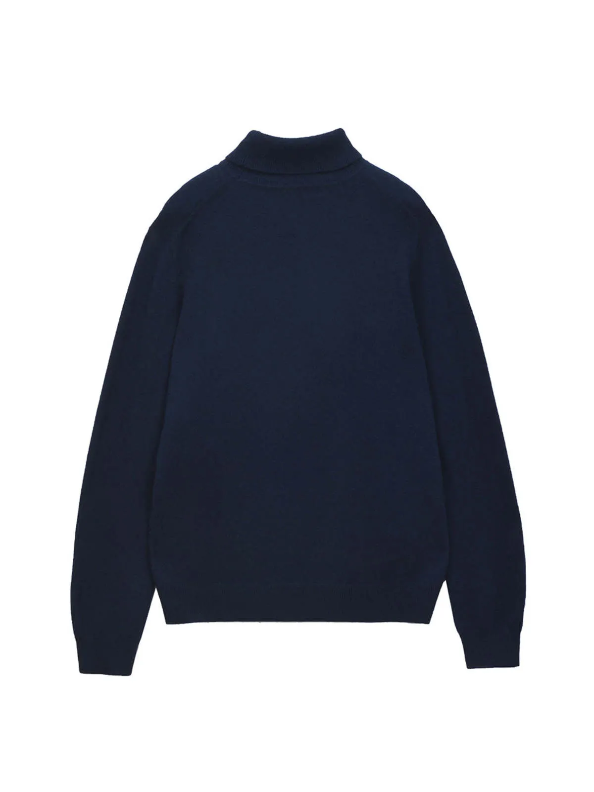 Navy Men's Turtleneck Sweater