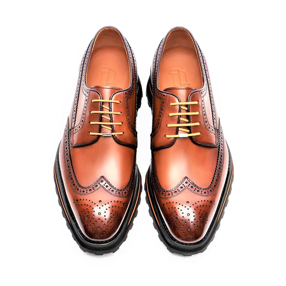 Men's HighME Derby 90006D Brown Shoes - Buy Online Now