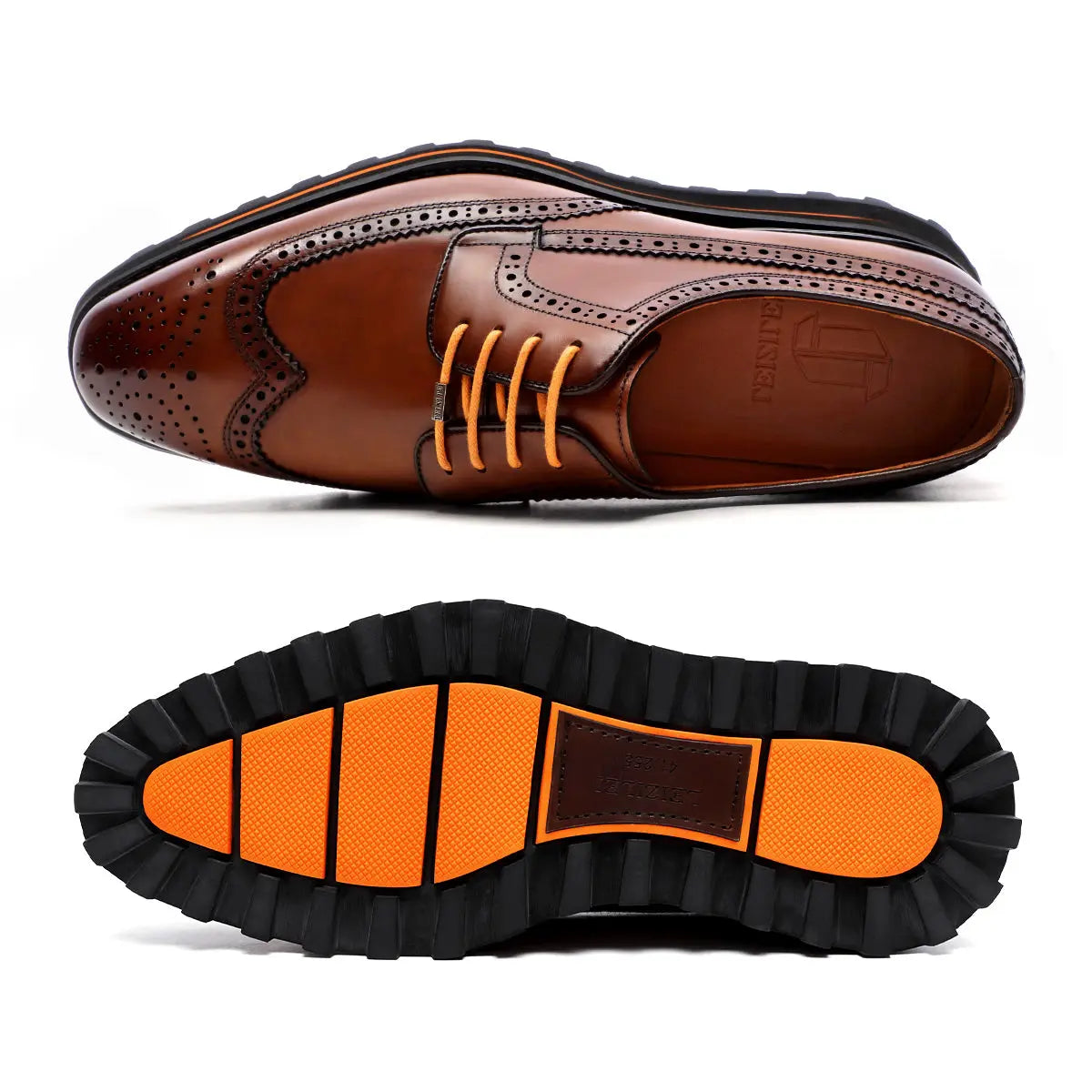 Men's HighME Derby 90006D Brown Shoes - Buy Online Now