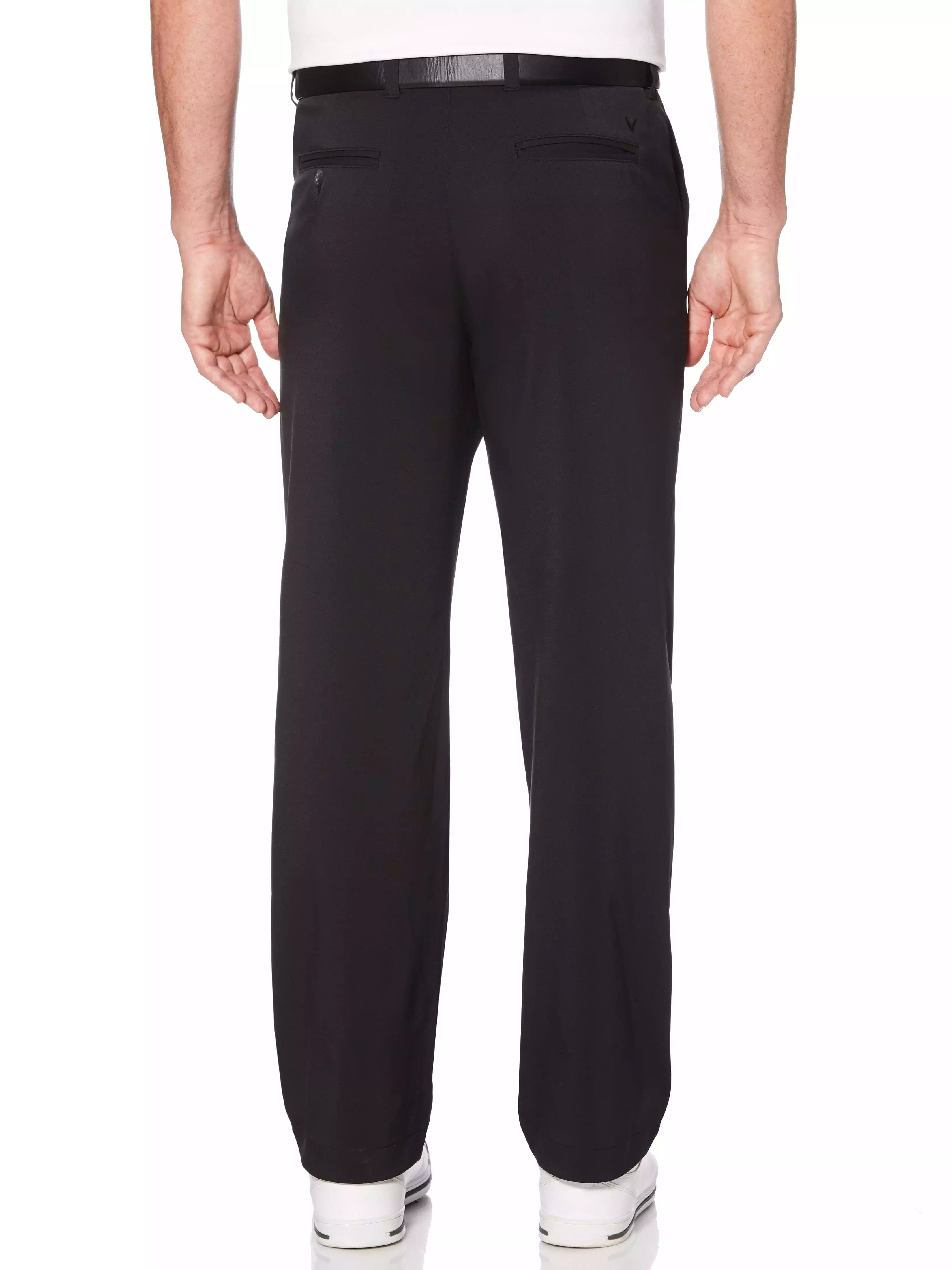 Mens Stretch Lightweight Classic Trouser with Elastic Waistband