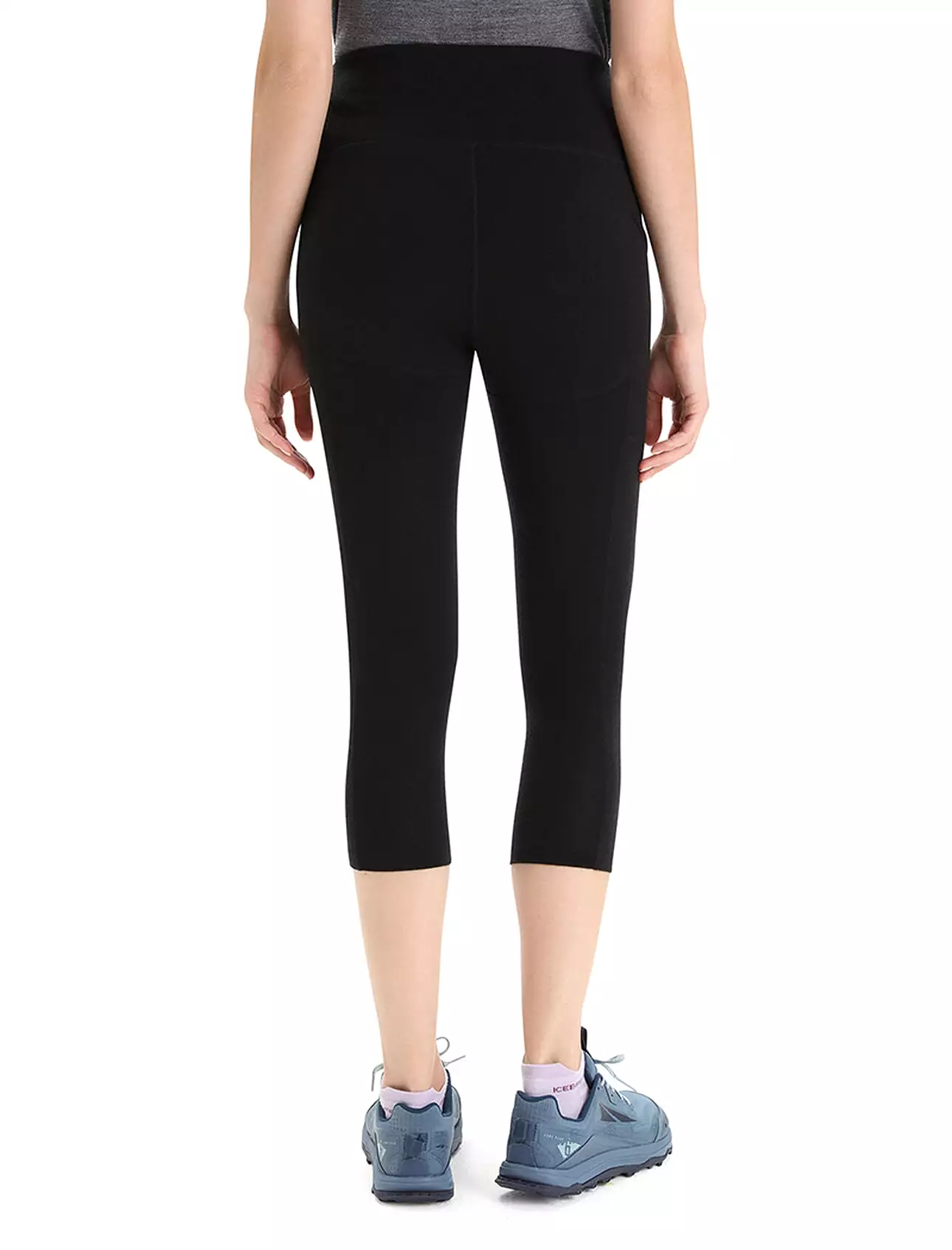 Merino Fast High Rise 3/4 Tights Womens