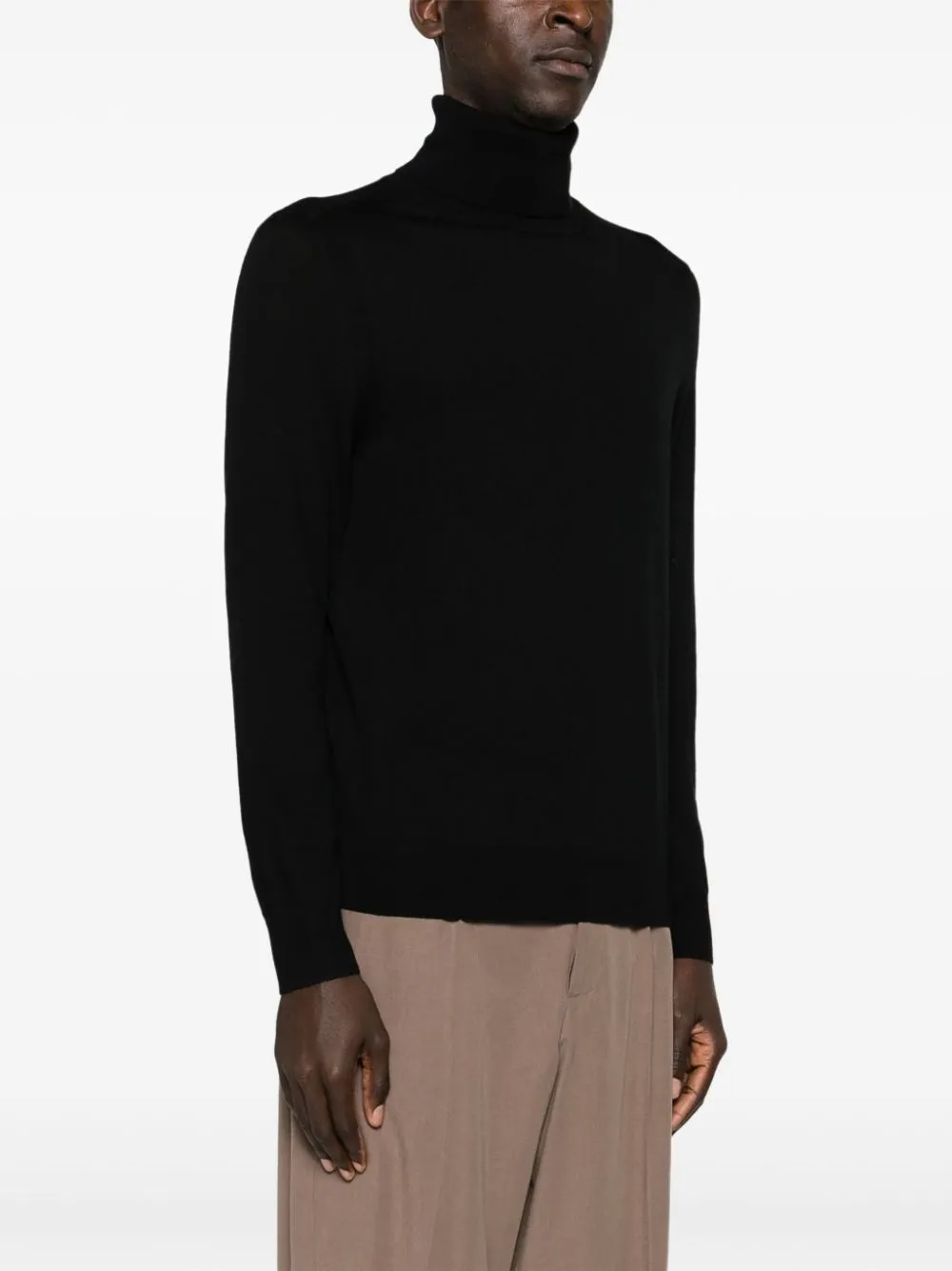 Merino Wool Turtleneck Jumper