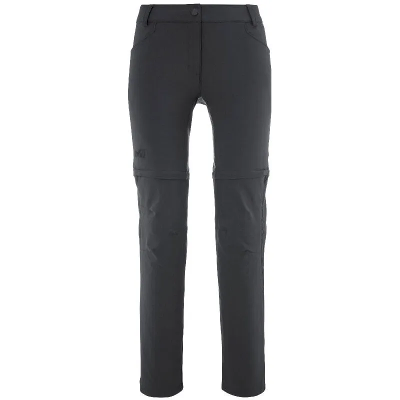 Millet Trekker Stretch Zip off Pant III - Women's Hiking Pants - Black