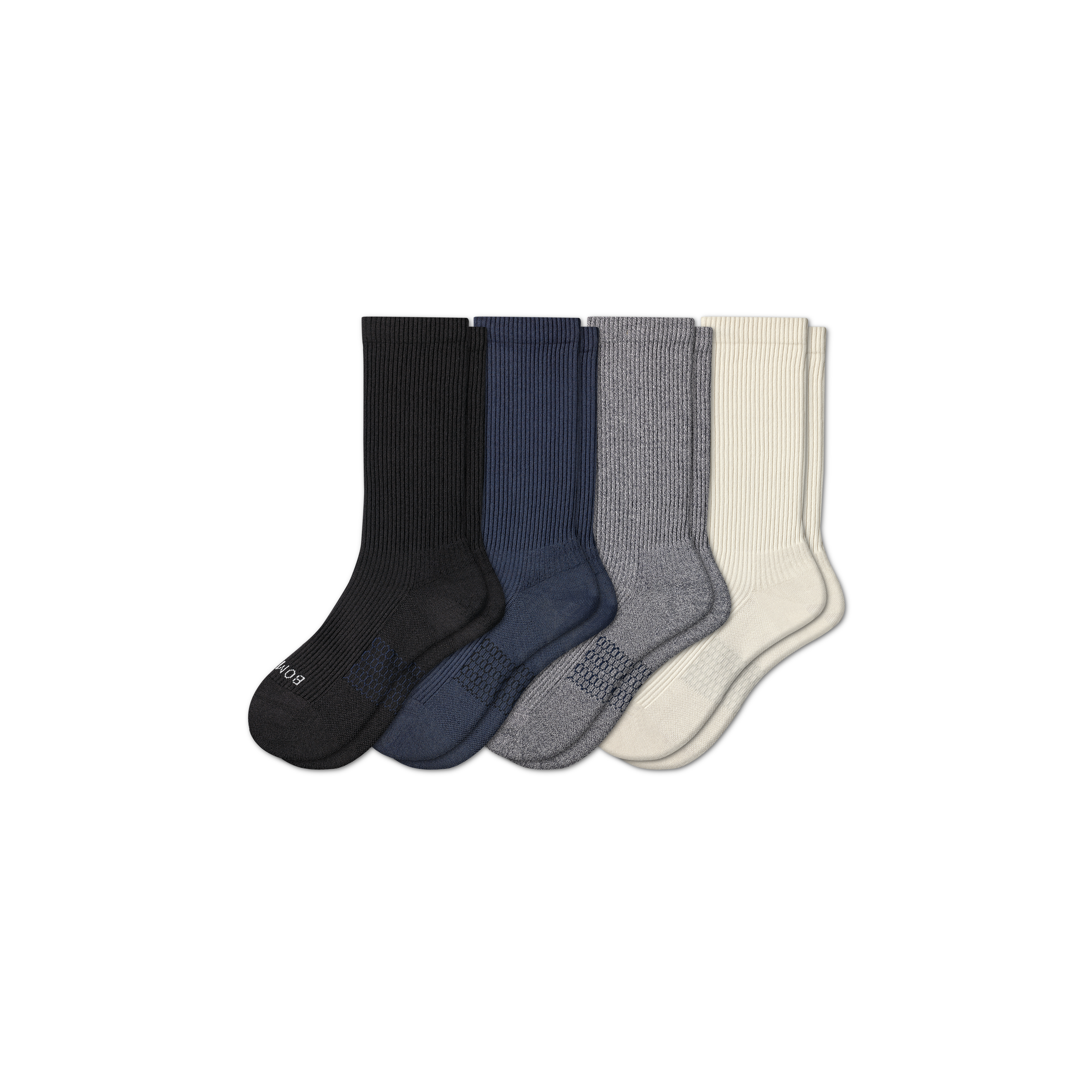 Modern Rib Calf Sock Pack for Men