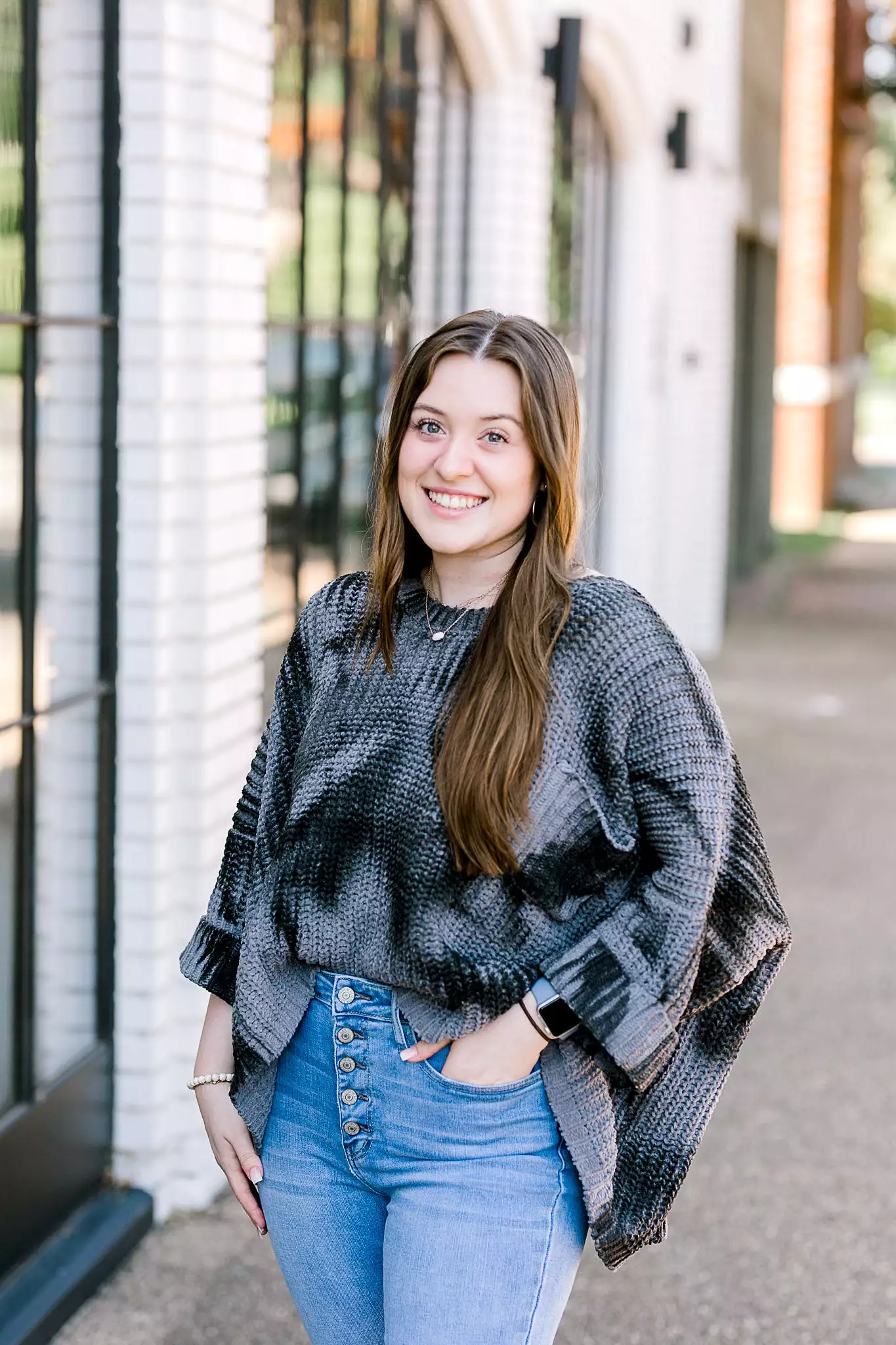 Mottled Charcoal Sweater