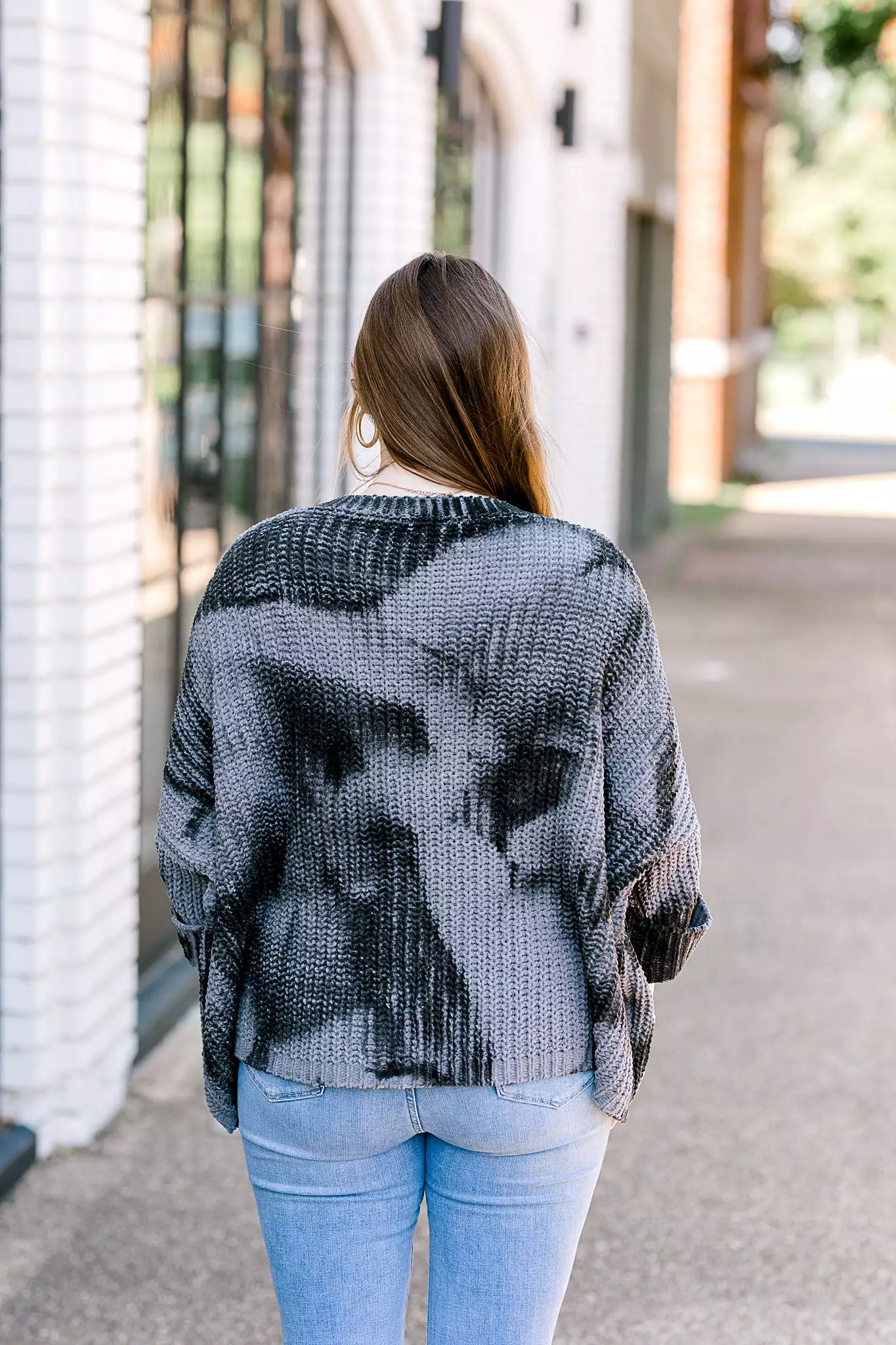 Mottled Charcoal Sweater