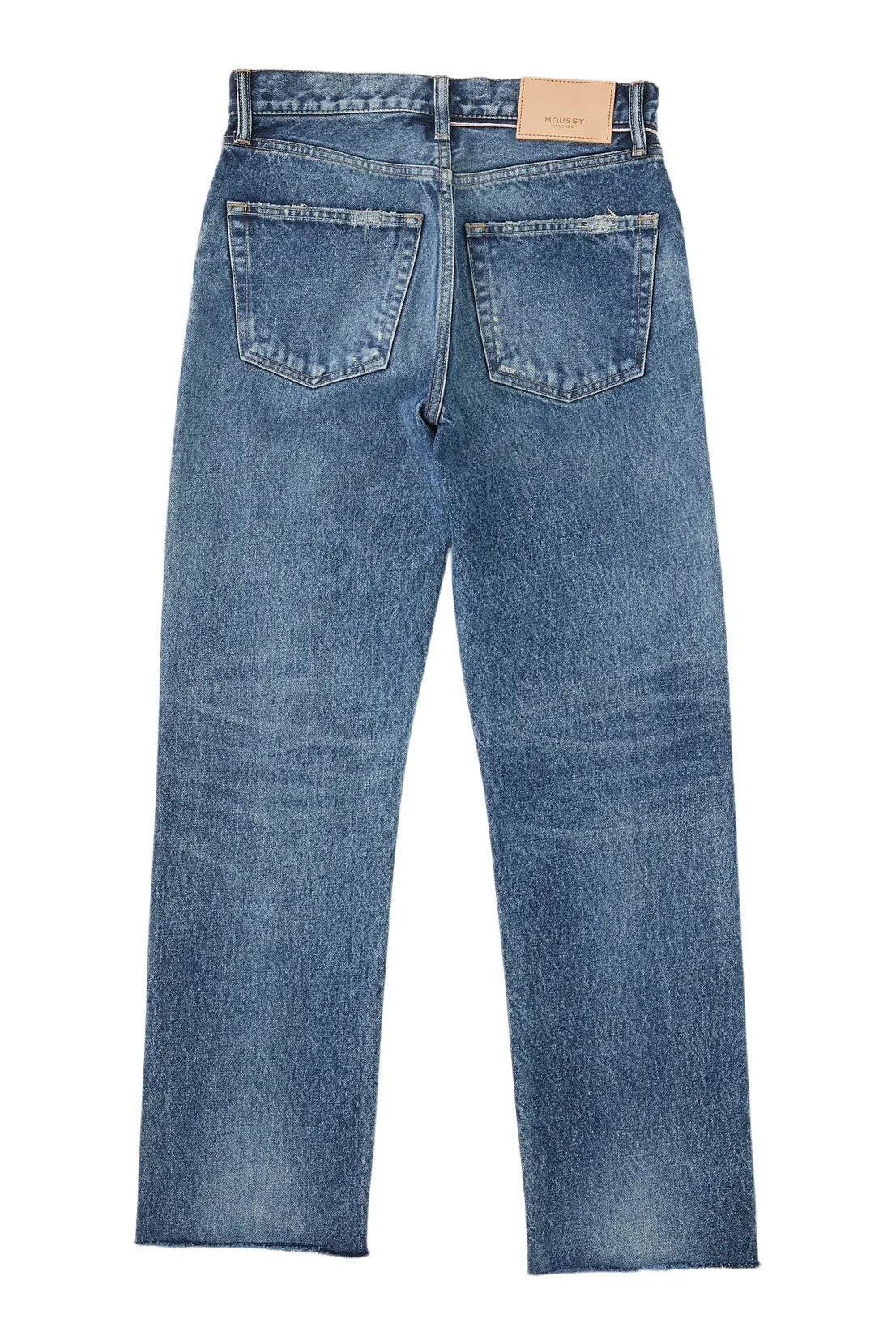 Denim Sundown Straight Blue Jeans Moussy