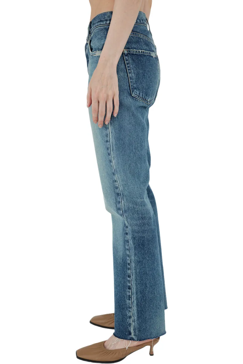 Denim Sundown Straight Blue Jeans Moussy