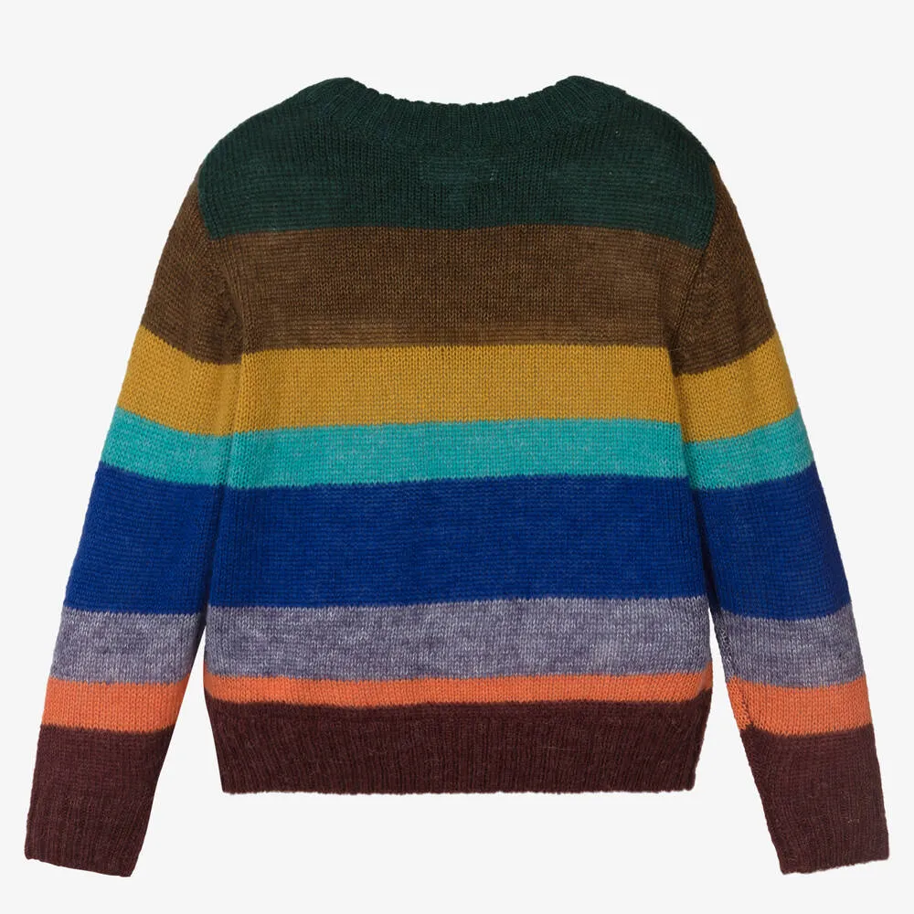 Colorful Striped Wool Sweater