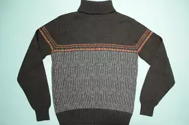 Munsingwear USA Turtleneck Vintage 70's 80's Geometric Sweater - Buy Now!