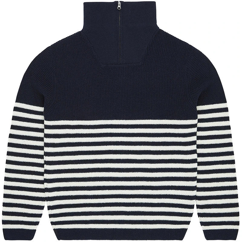 Navy Elkano Sun Sweater