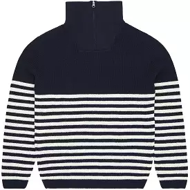 Navy Elkano Sun Sweater