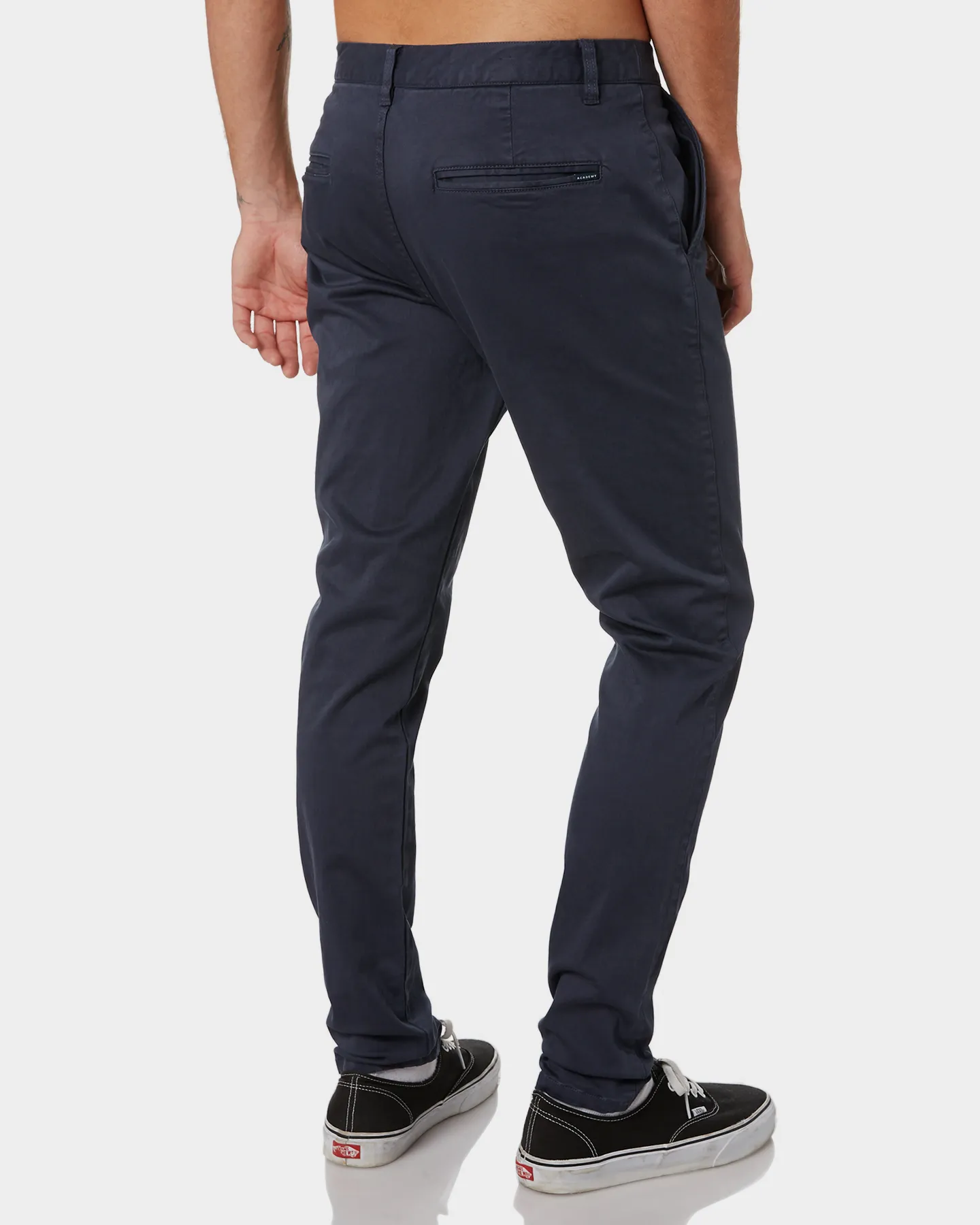 Navy Skinny Stretch Men's Chino Pant from Academy Brand at SurfStitch