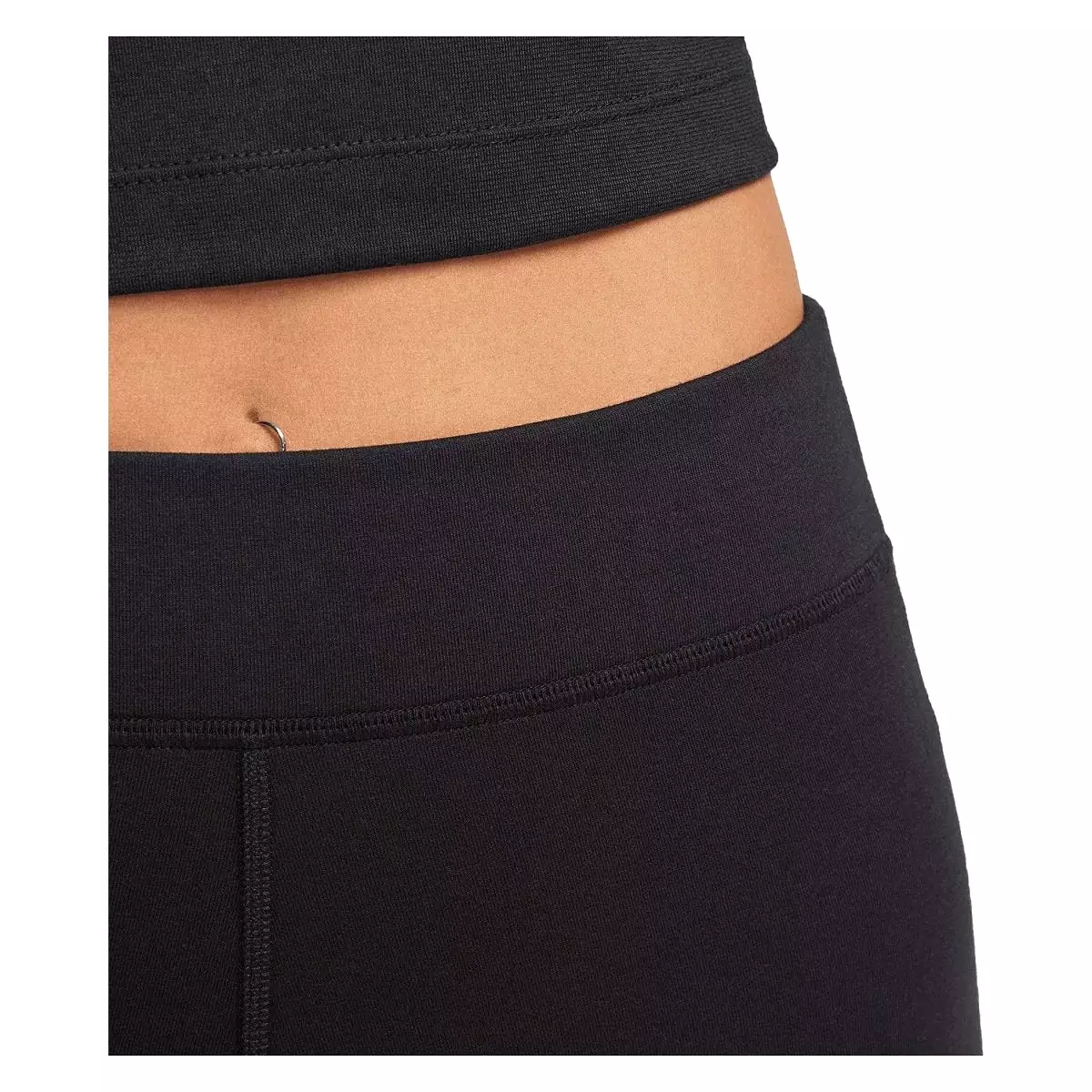 Nike high-waisted black leggings women's sportswear classics graphic.