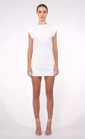 Nonchalant White Becca Dress