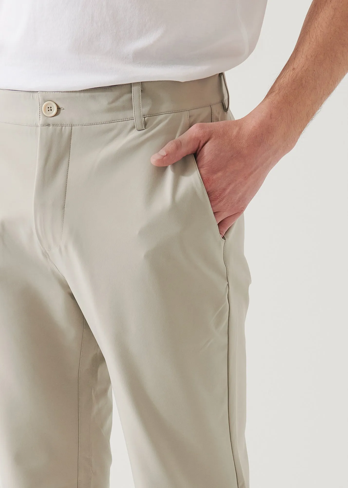 Stretch Nylon Chino Pants