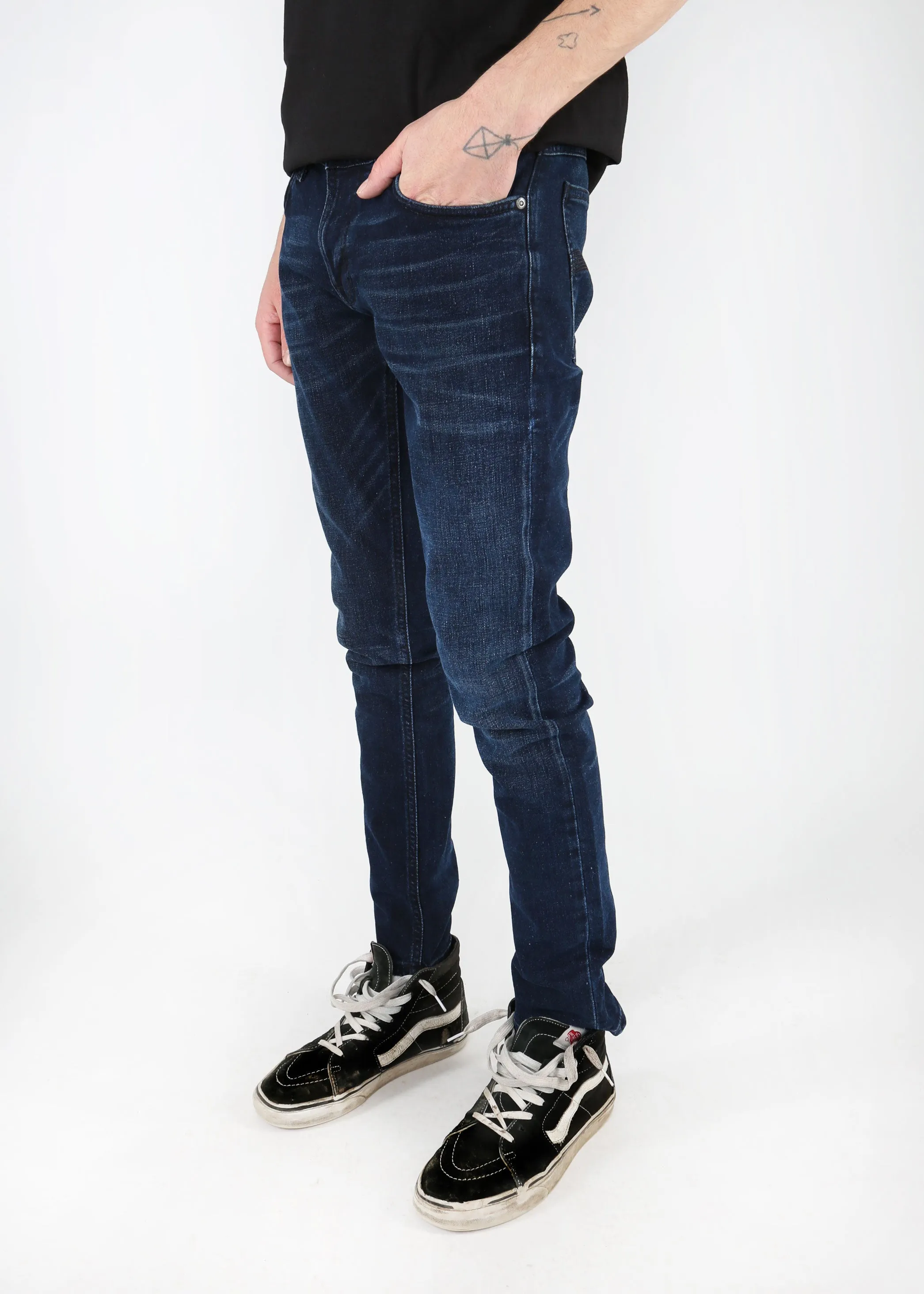 Nudie Jeans Co. Tight Terry in Worn Indigo