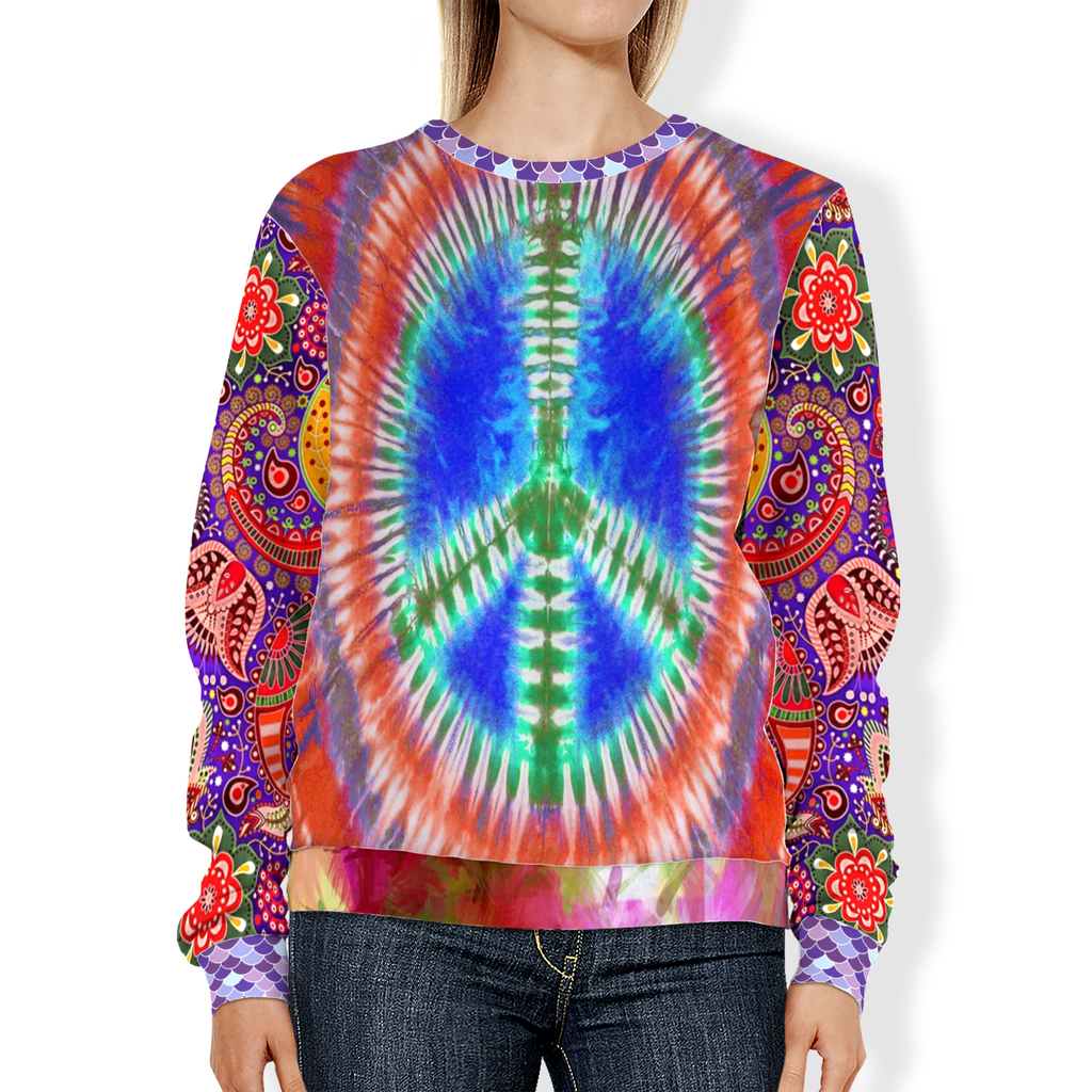 Ojai Unisex Sweatshirt - Peace Design