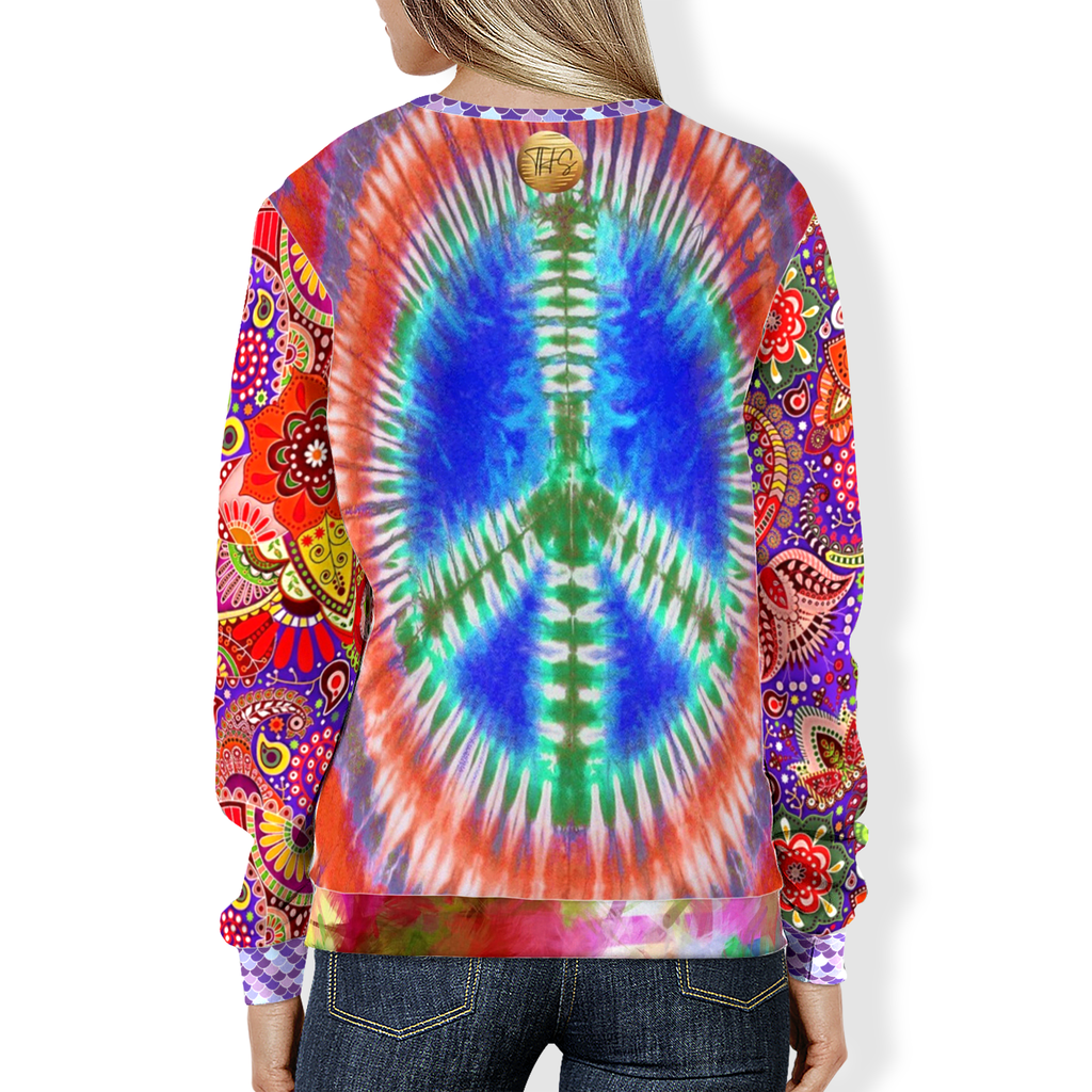 Ojai Unisex Sweatshirt - Peace Design