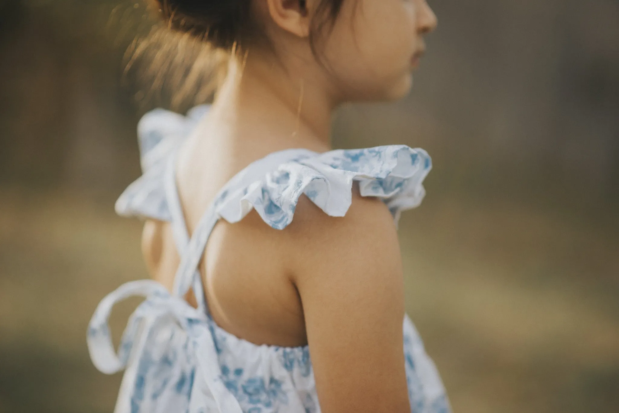 White Floral Olivia Dress