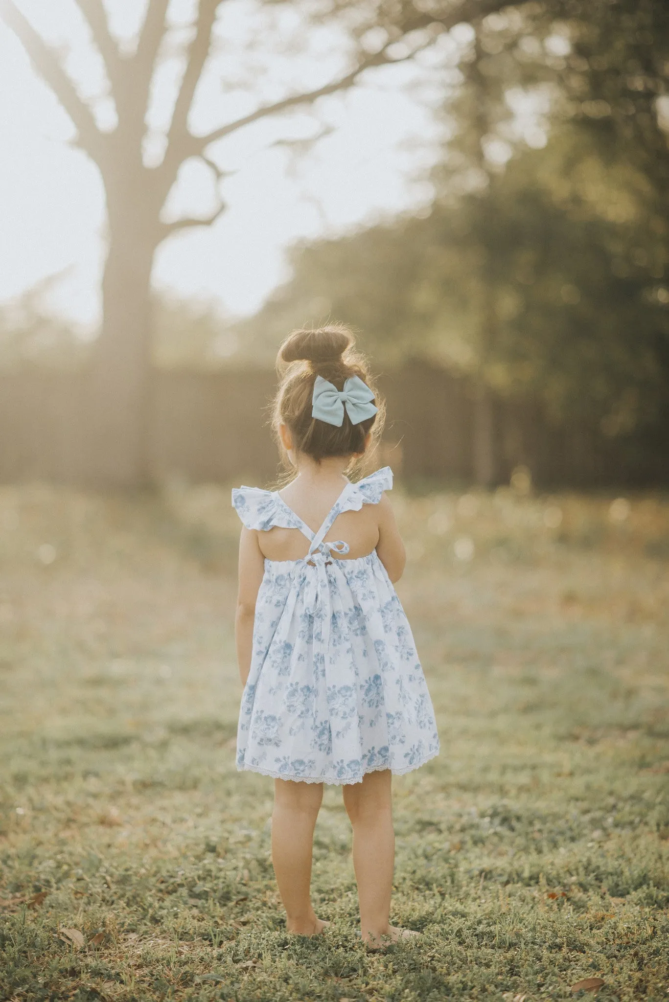 White Floral Olivia Dress