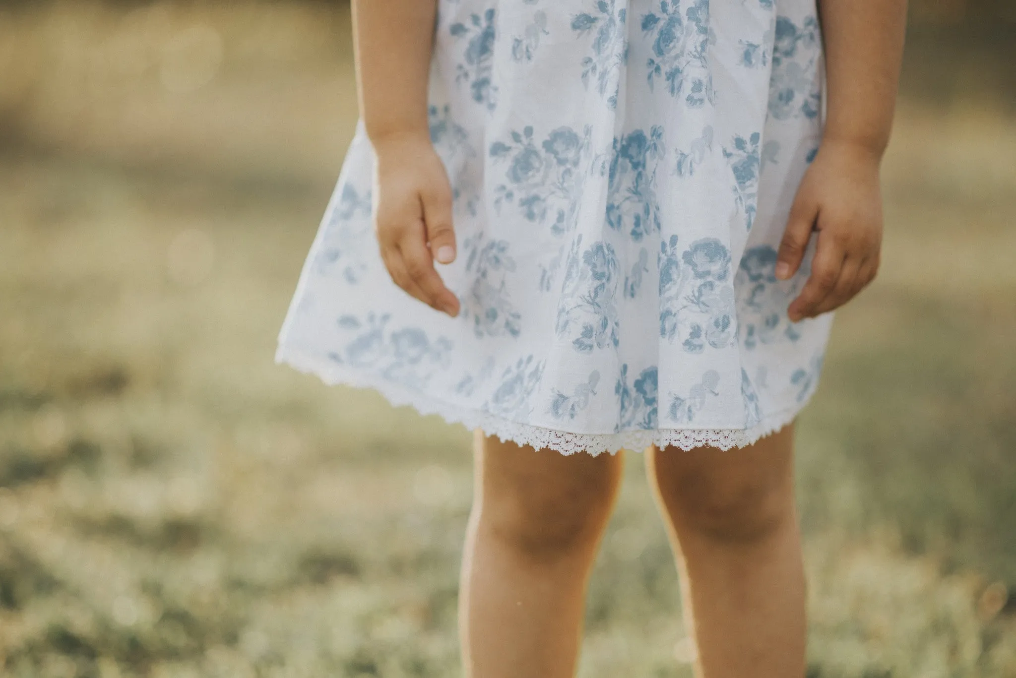 White Floral Olivia Dress