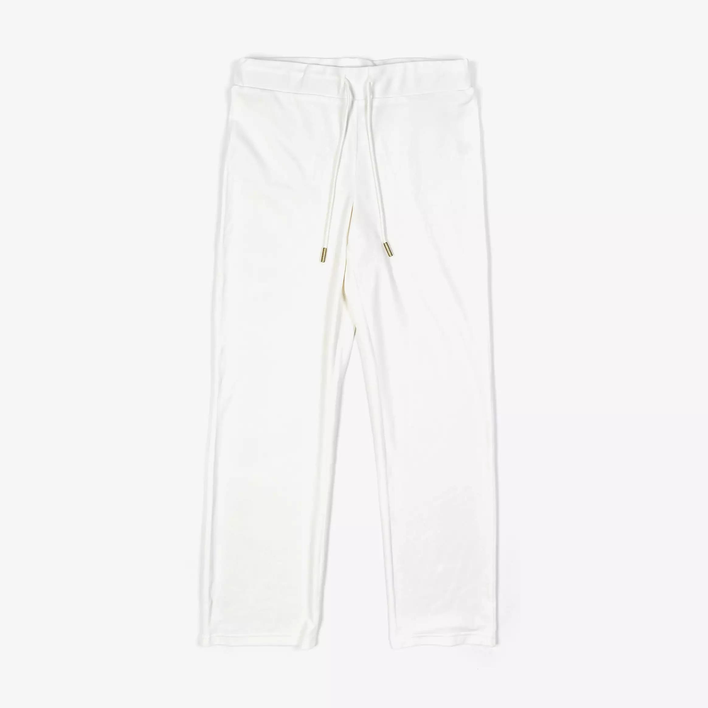 Ombre Track Pants Womens Velour Big Bling - White