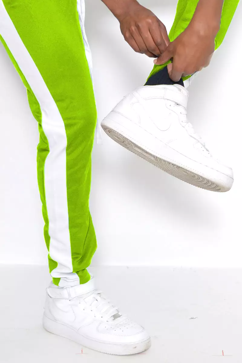 One Result: Slim-Fit Track Pants with Single Stripe