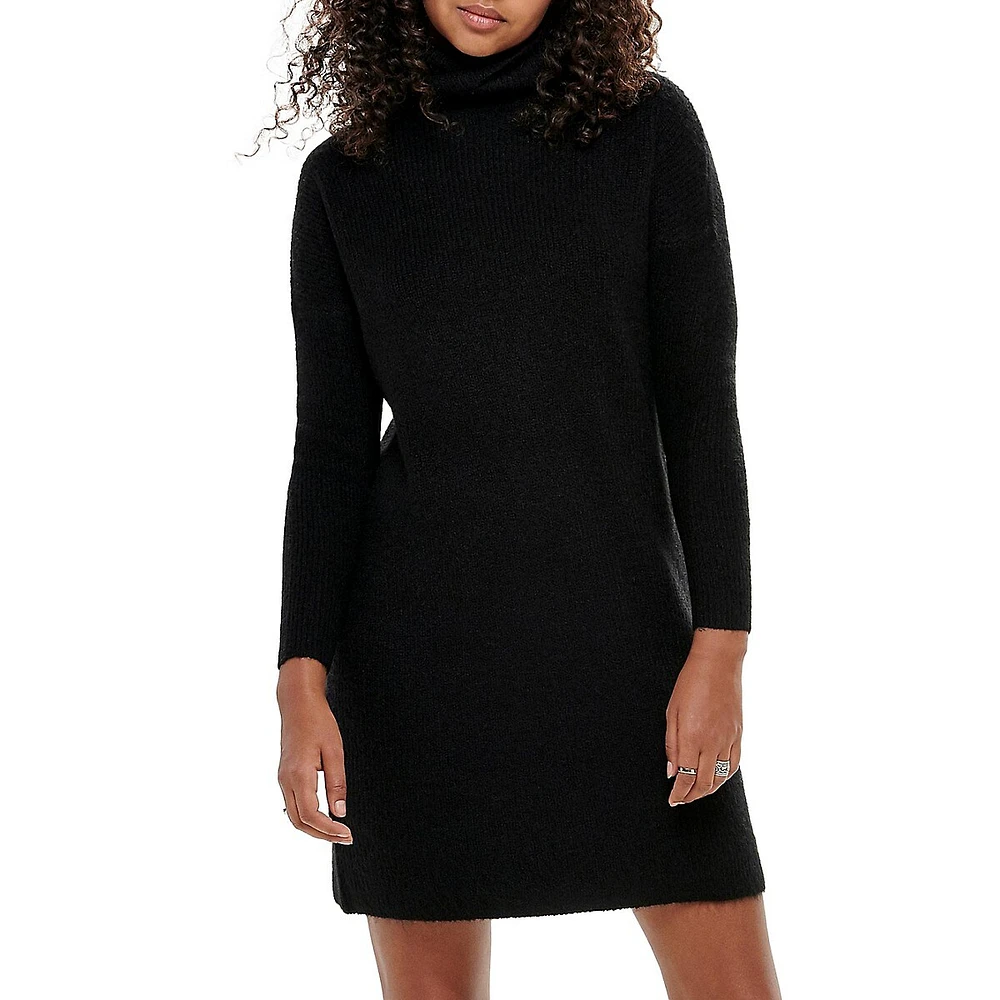 Jana Turtleneck Sweater Dress