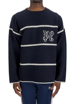 Palm Angels Striped Sweater on Credomen