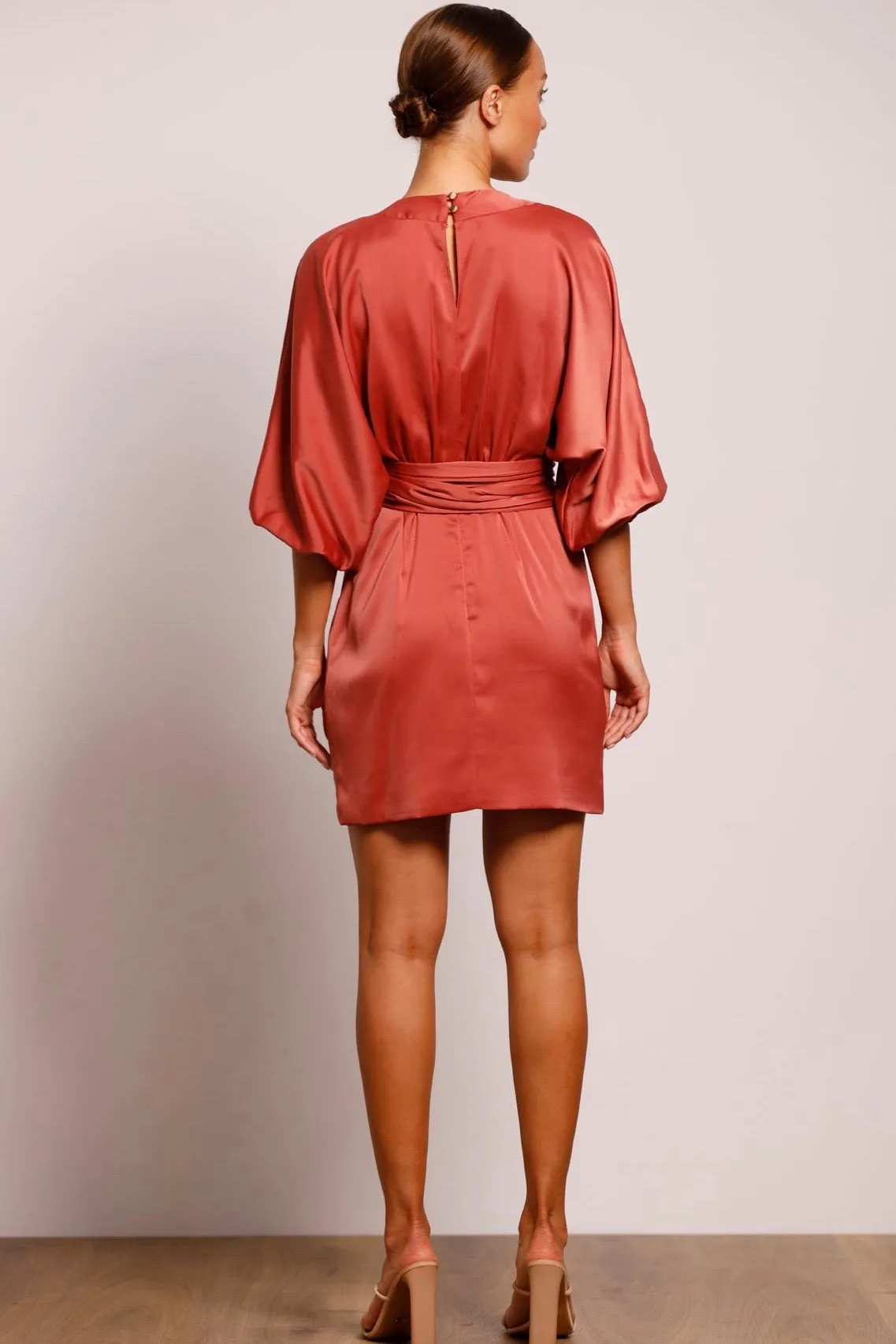 Rose Clay Wrap Dress by Pasduchas Seclusion