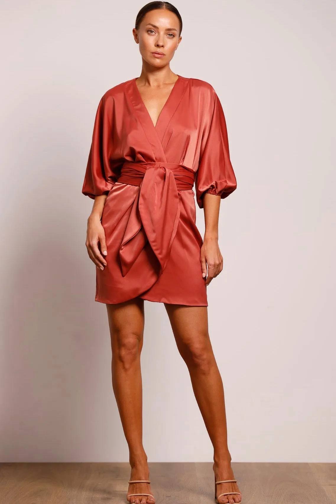 Rose Clay Wrap Dress by Pasduchas Seclusion