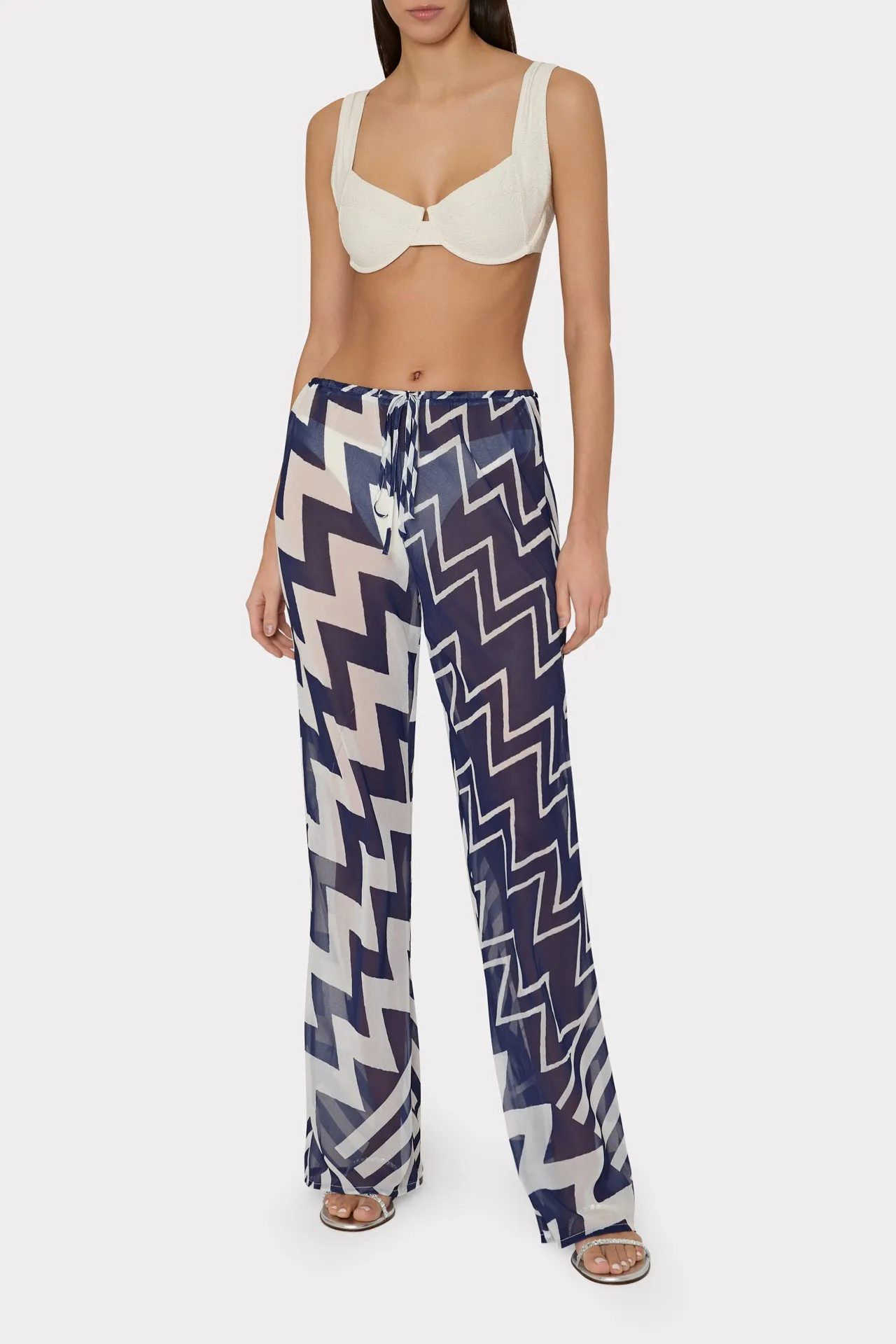 Chevron Patchwork Track Pant