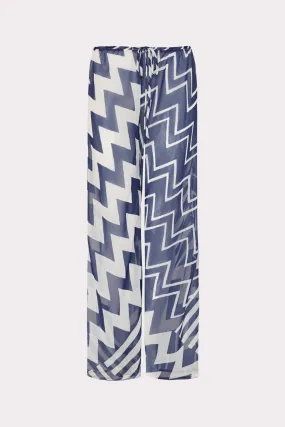 Chevron Patchwork Track Pant