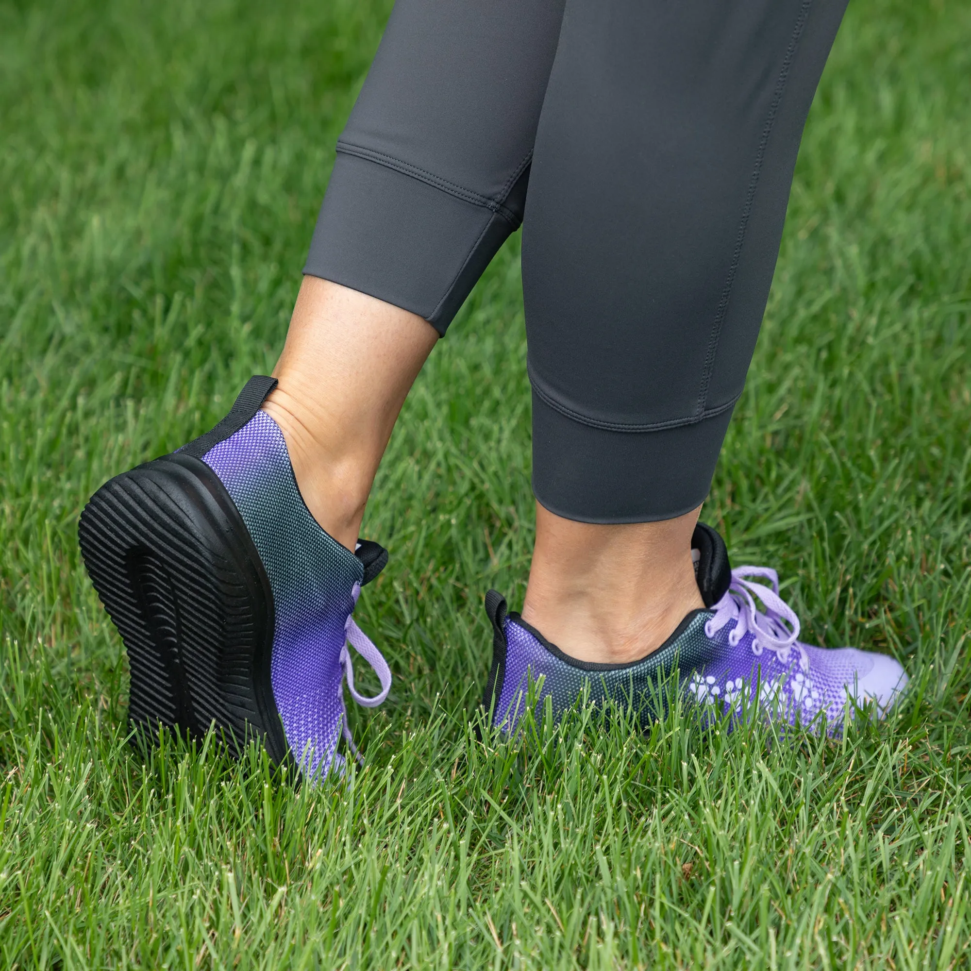 Paw Print Shoes for Walking in Ombre