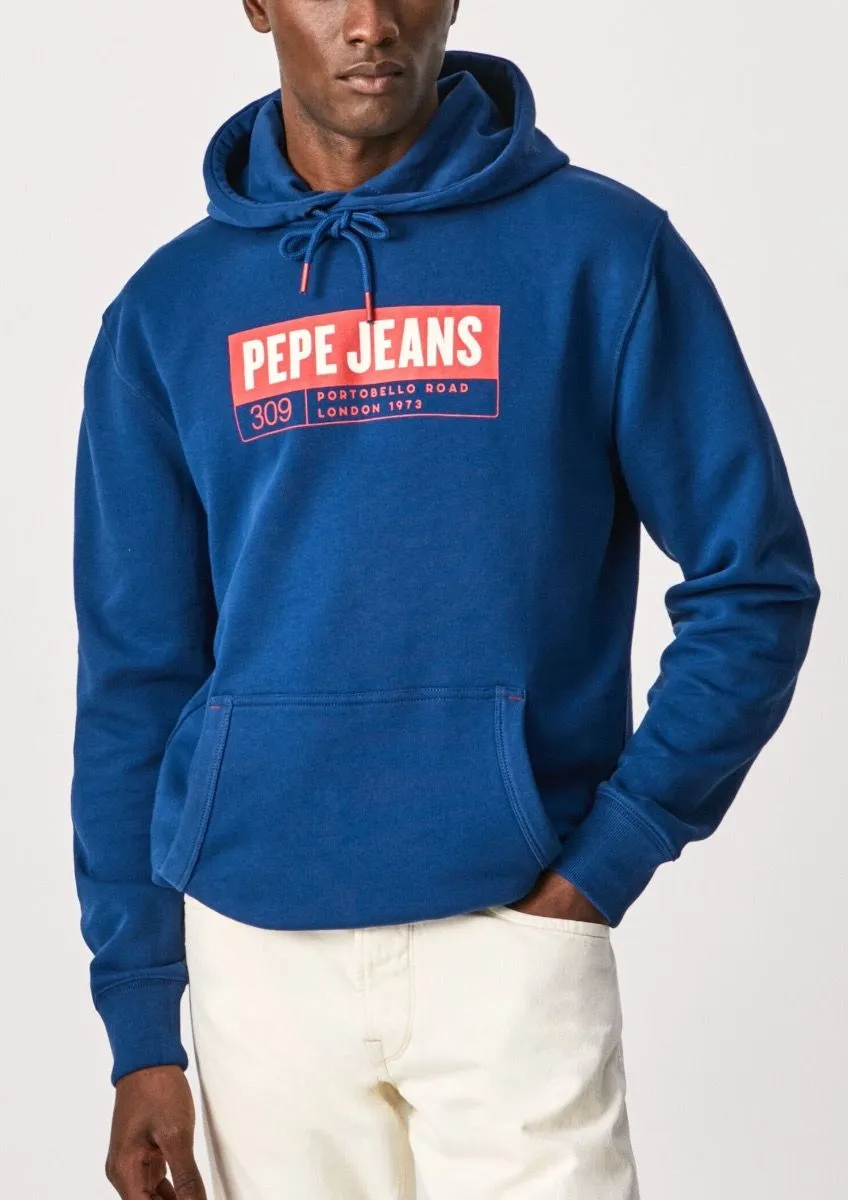 Pepe Jeans Midnight Logo Hooded Sweatshirt