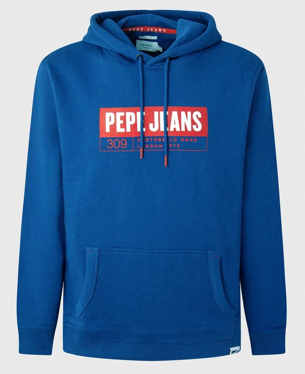 Pepe Jeans Midnight Logo Hooded Sweatshirt