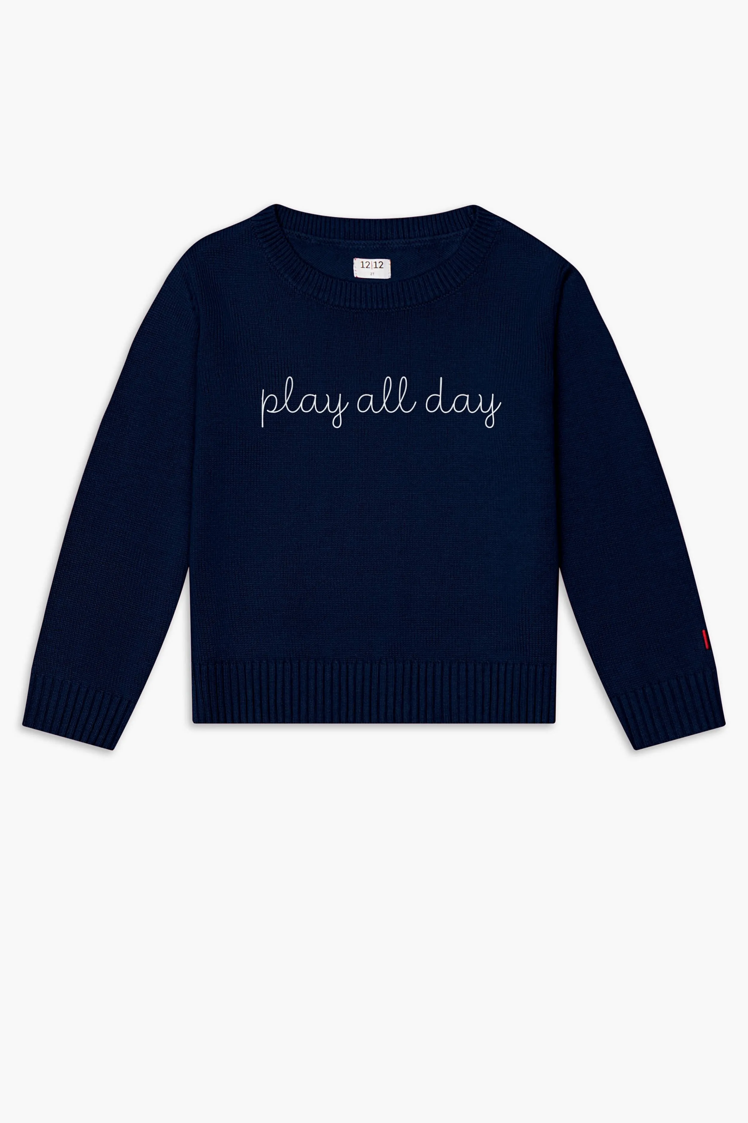 Play All Day Embroidered Sweater