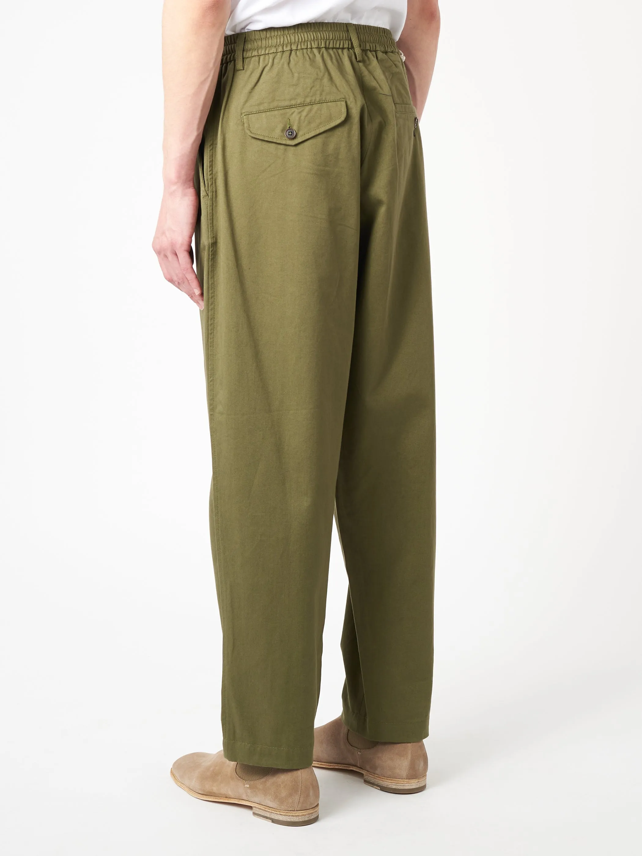 Pleated Track Pants