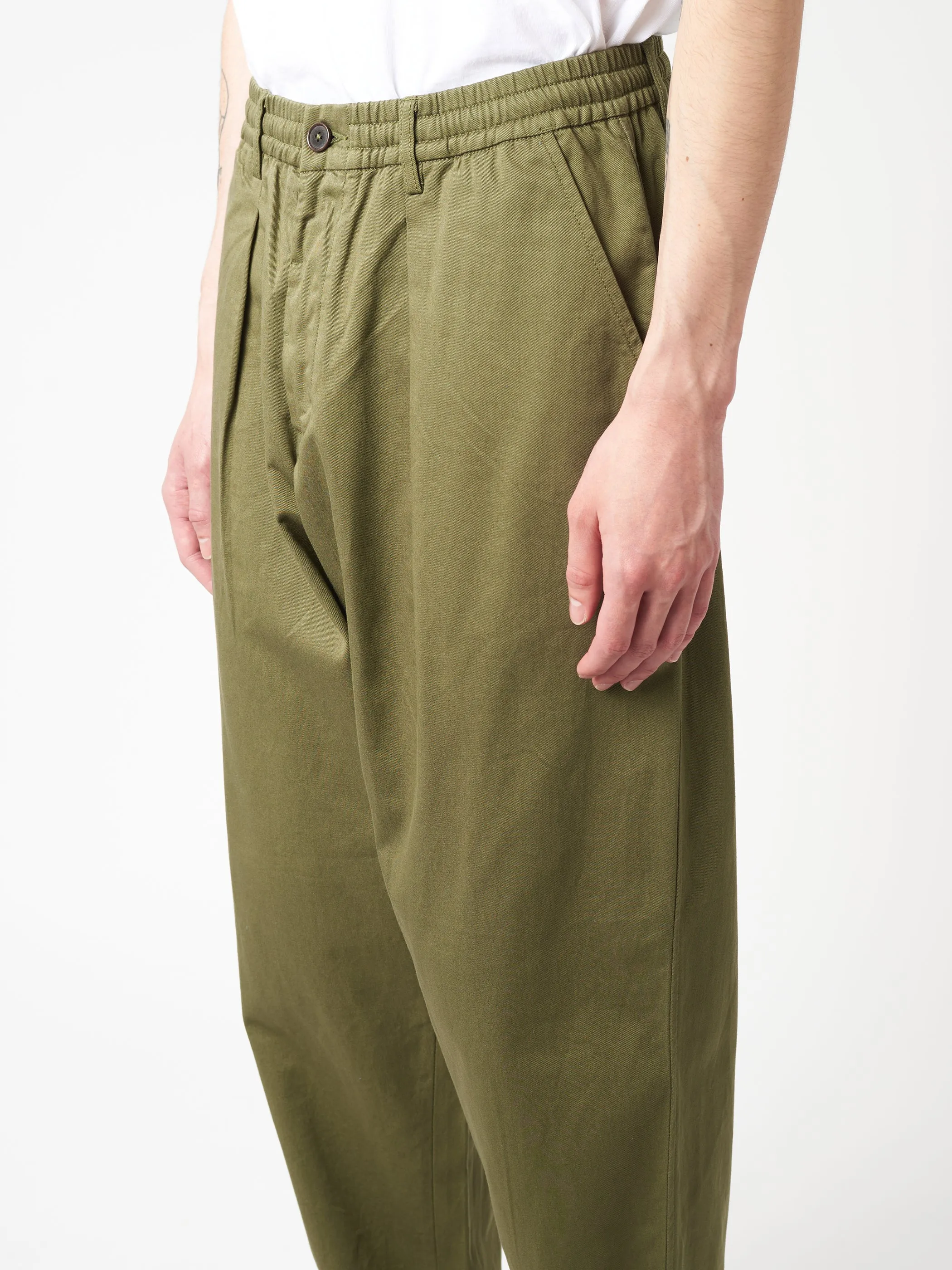 Pleated Track Pants