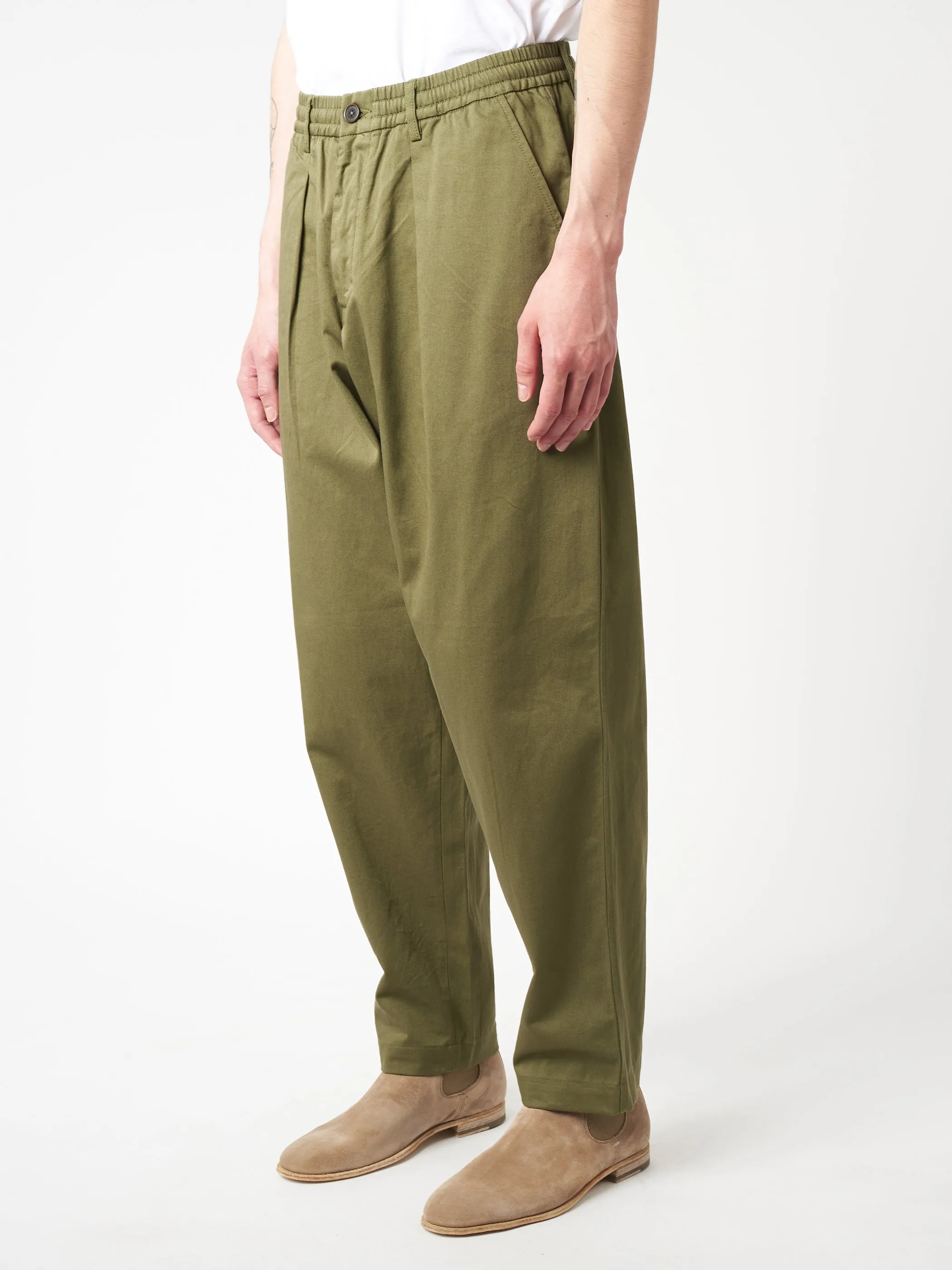 Pleated Track Pants