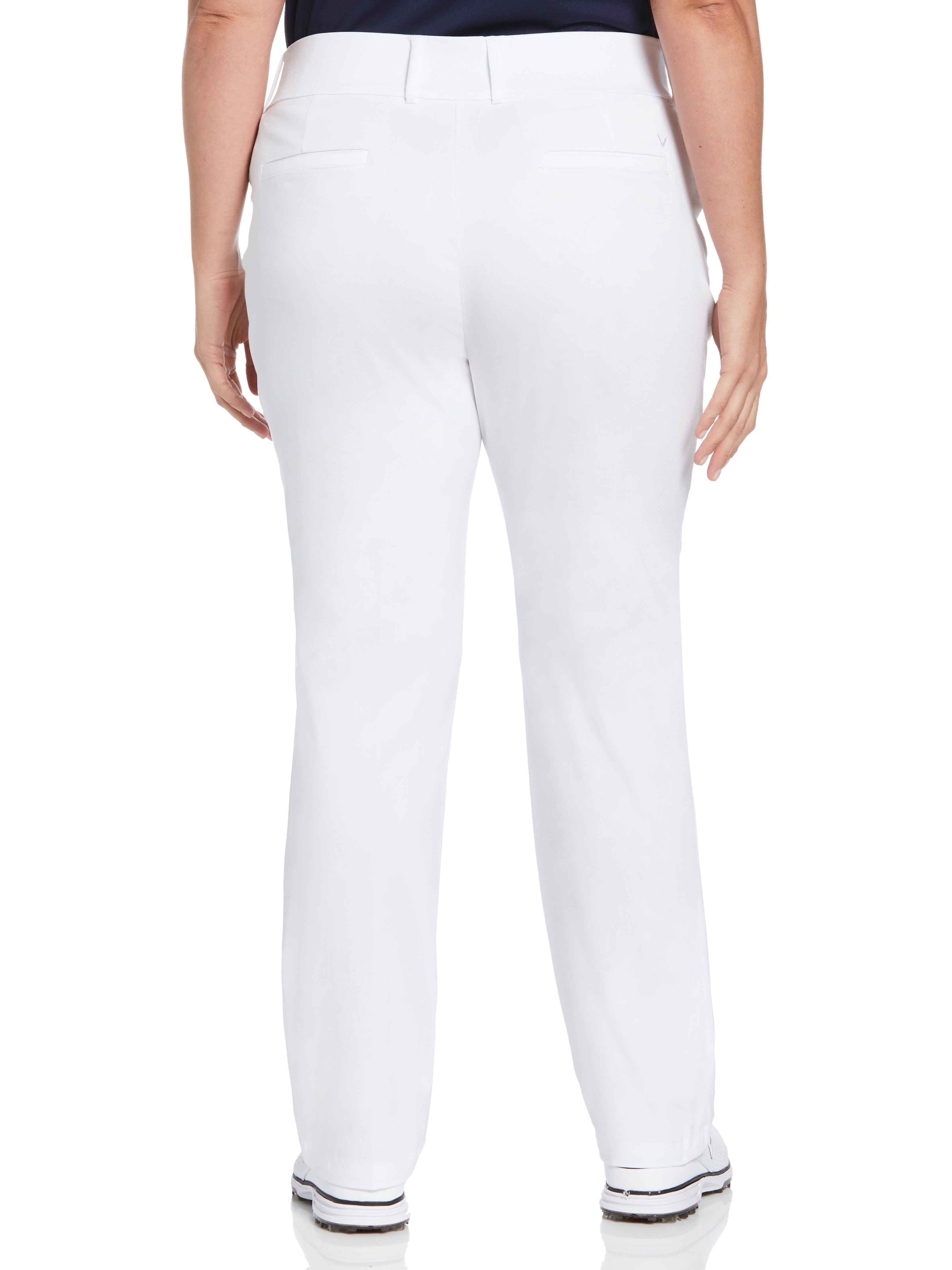 Plus Size Stretch Tech Flat Front Golf Pant for Women