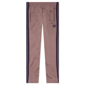 Poly Smooth Narrow Track Pant - Taupe - Google SEO Friendly Result: Taupe Poly Smooth Narrow Track Pant