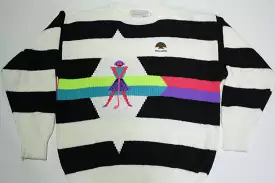 Princeville Vintage 90's Striped Sweater Quantum Sportswear Acrylic