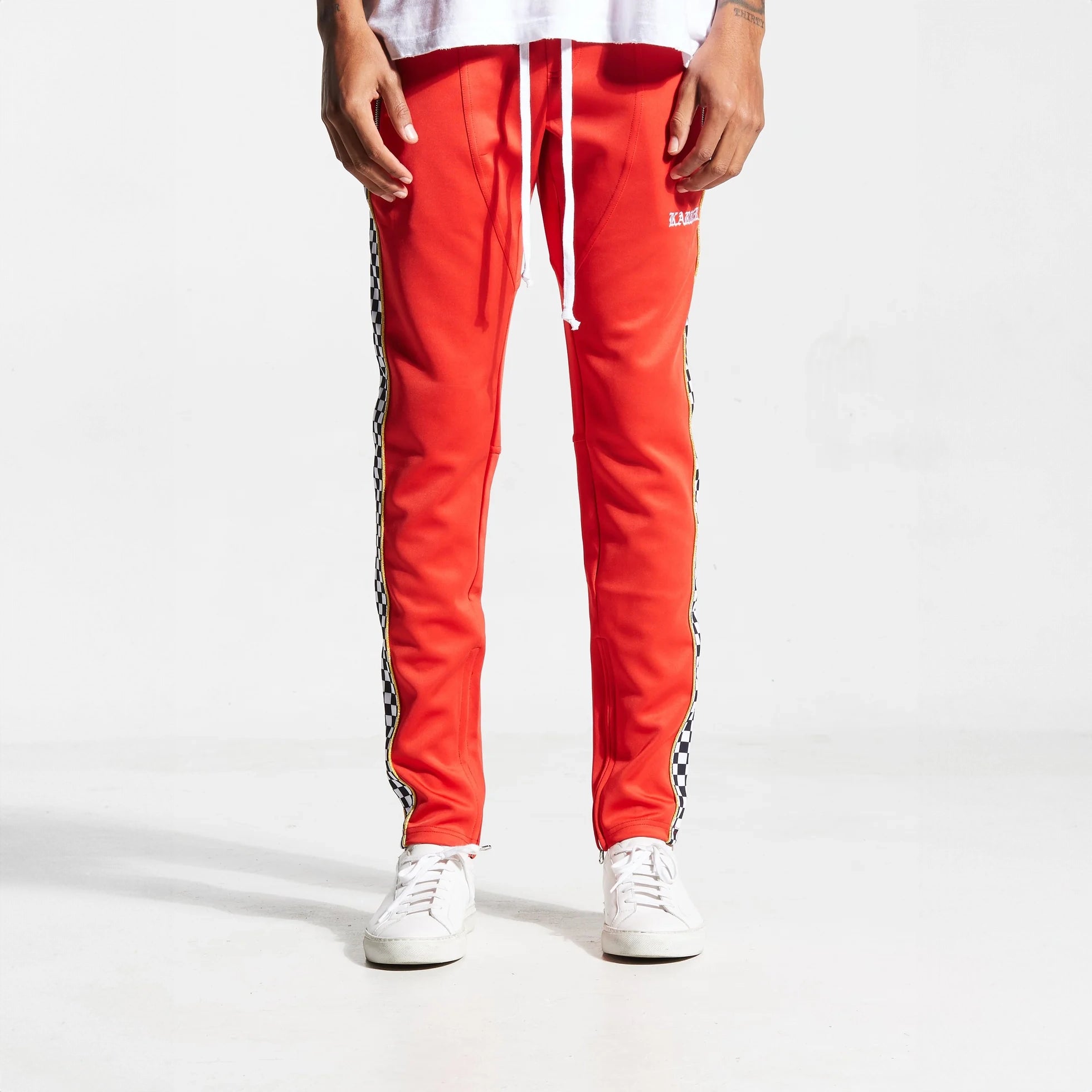 Red Velocity Track Pant